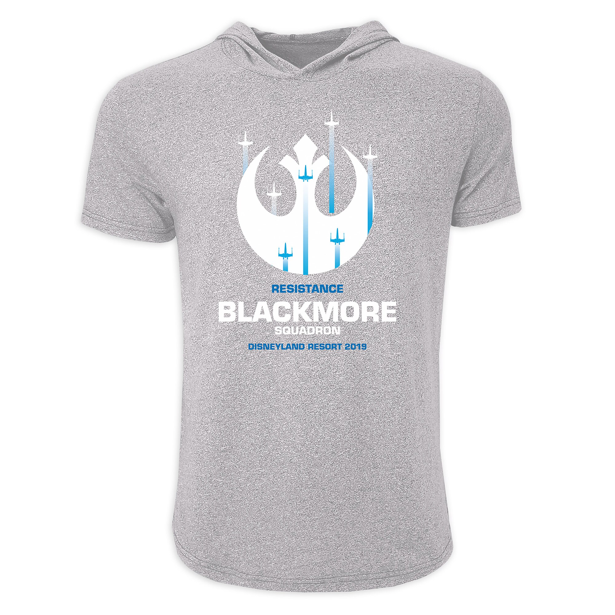 Adults' Star Wars Resistance Squadron Hooded T-Shirt - Disneyland - Customized