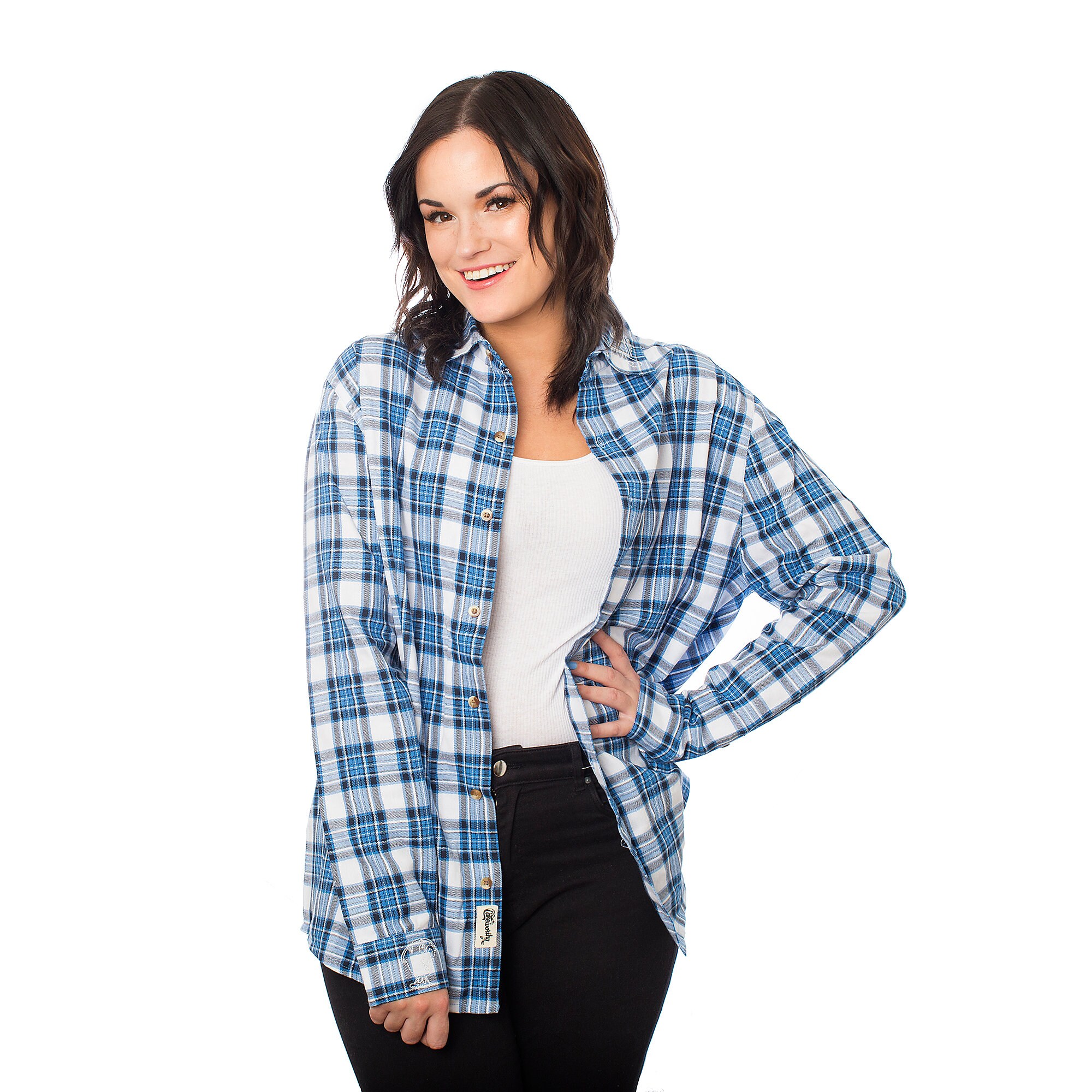 Belle Flannel Shirt for Adults by Cakeworthy