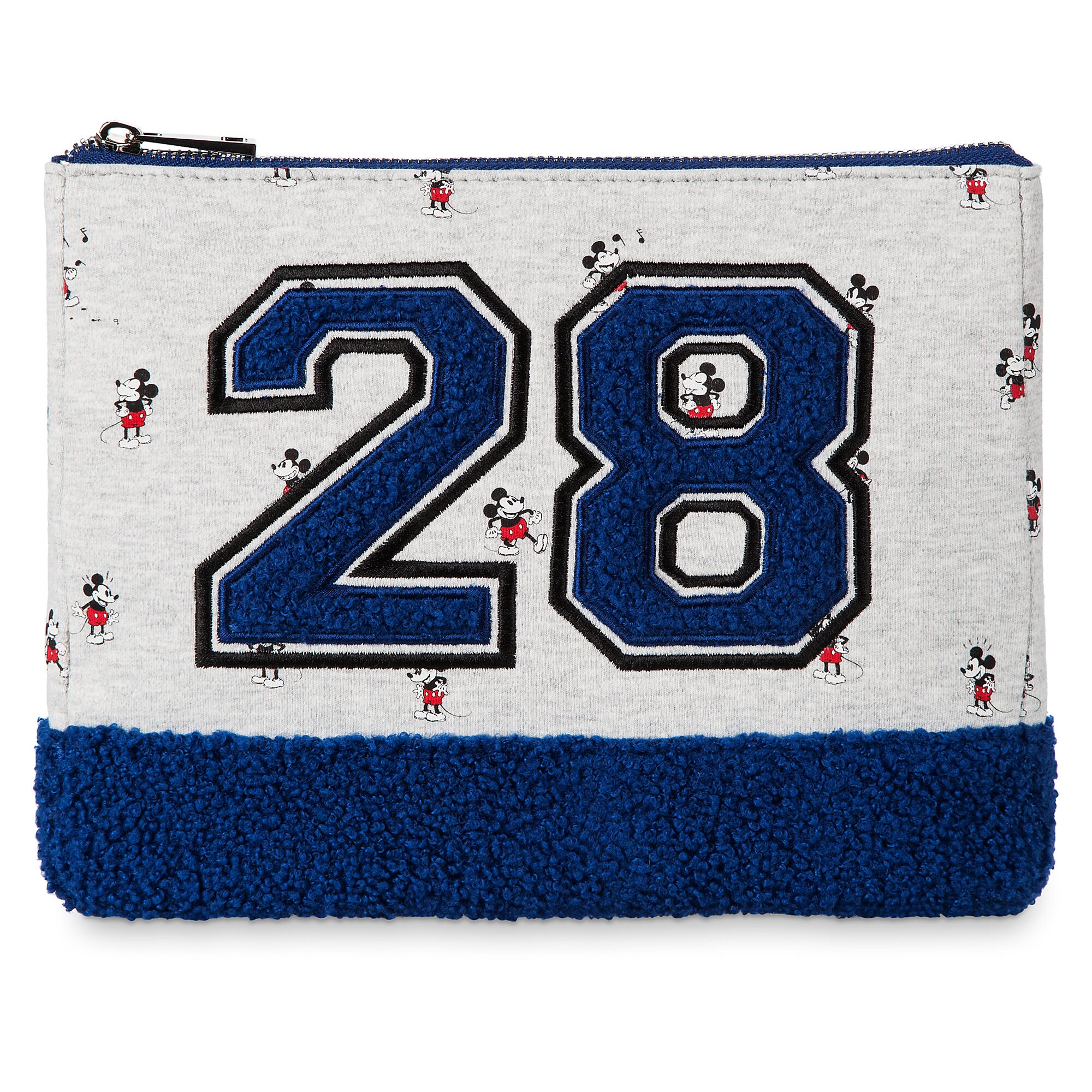 Mickey Mouse ''28'' Zipper Pouch for Adults