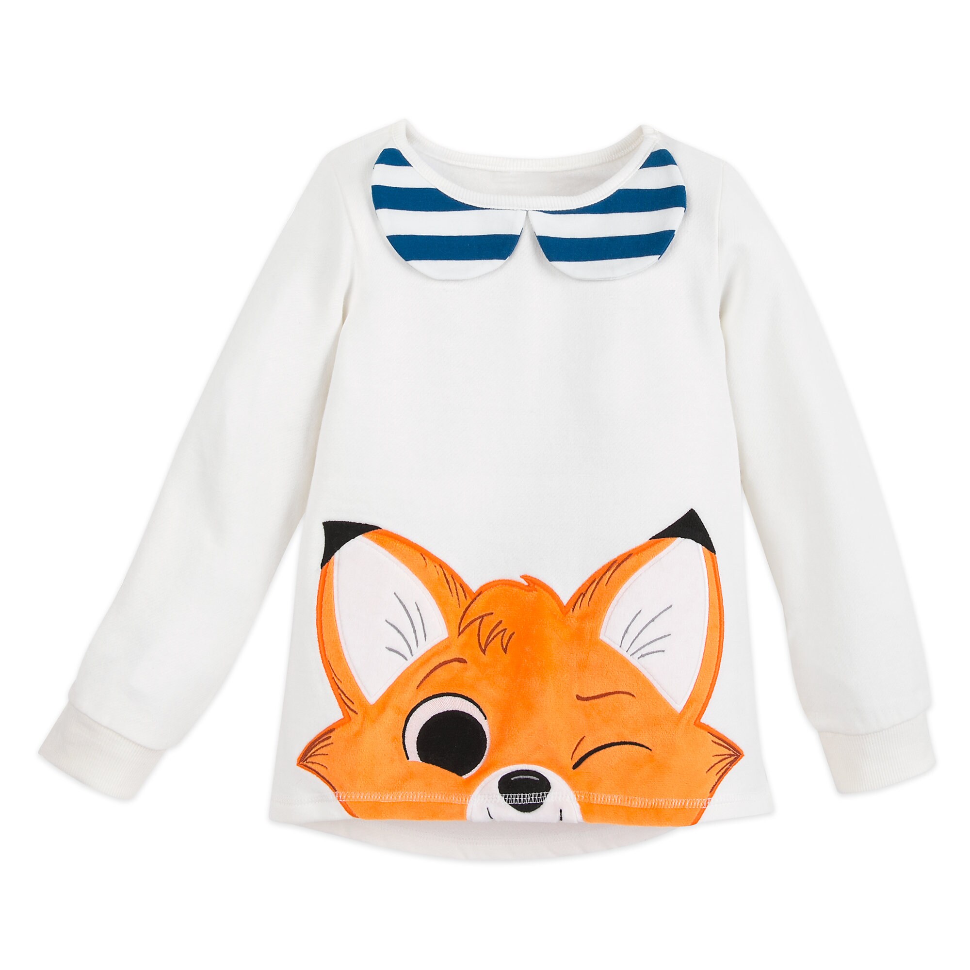 Tod Pullover Top for Girls - The Fox and the Hound - Disney Furrytale friends Collection