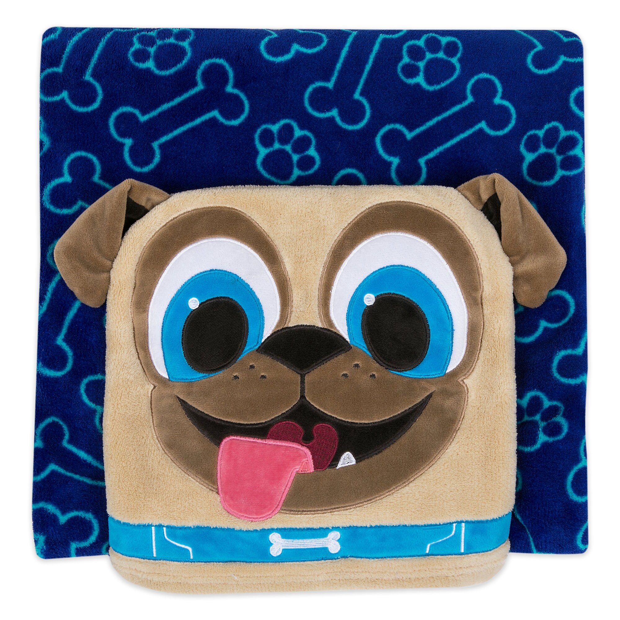 Rolly Convertible Fleece Throw - Puppy Dog Pals - Personalized