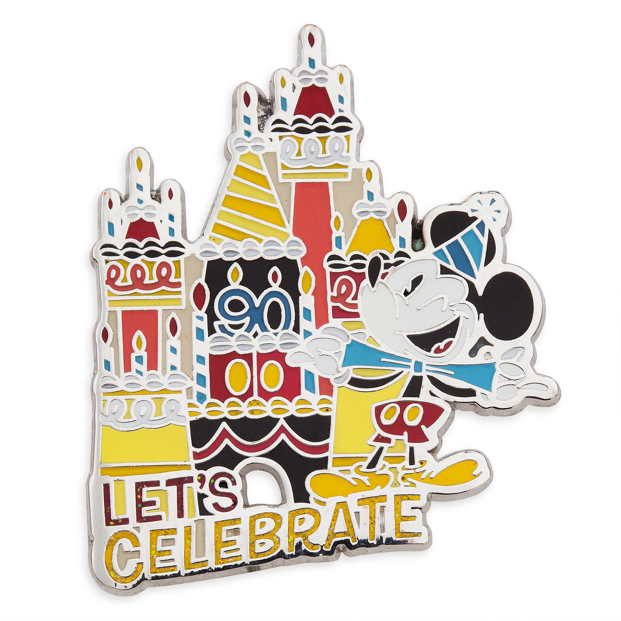 Mickey Mouse ''Let's Celebrate'' Pin
