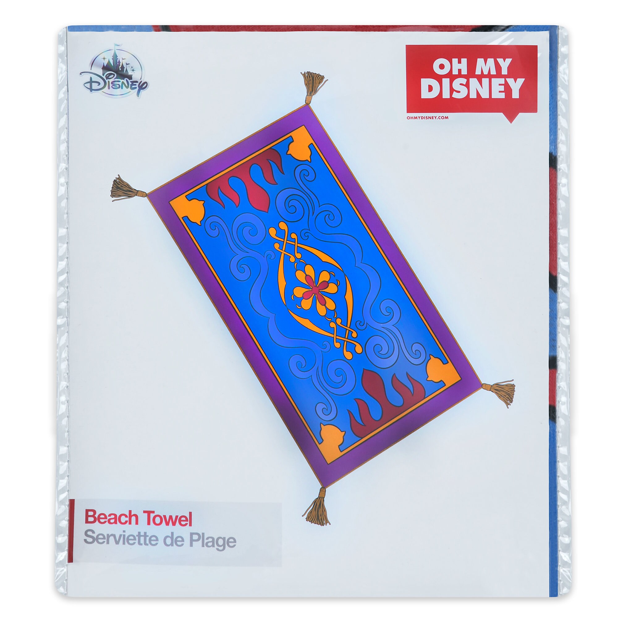 Magic Carpet Beach Towel - Aladdin - Oh My Disney