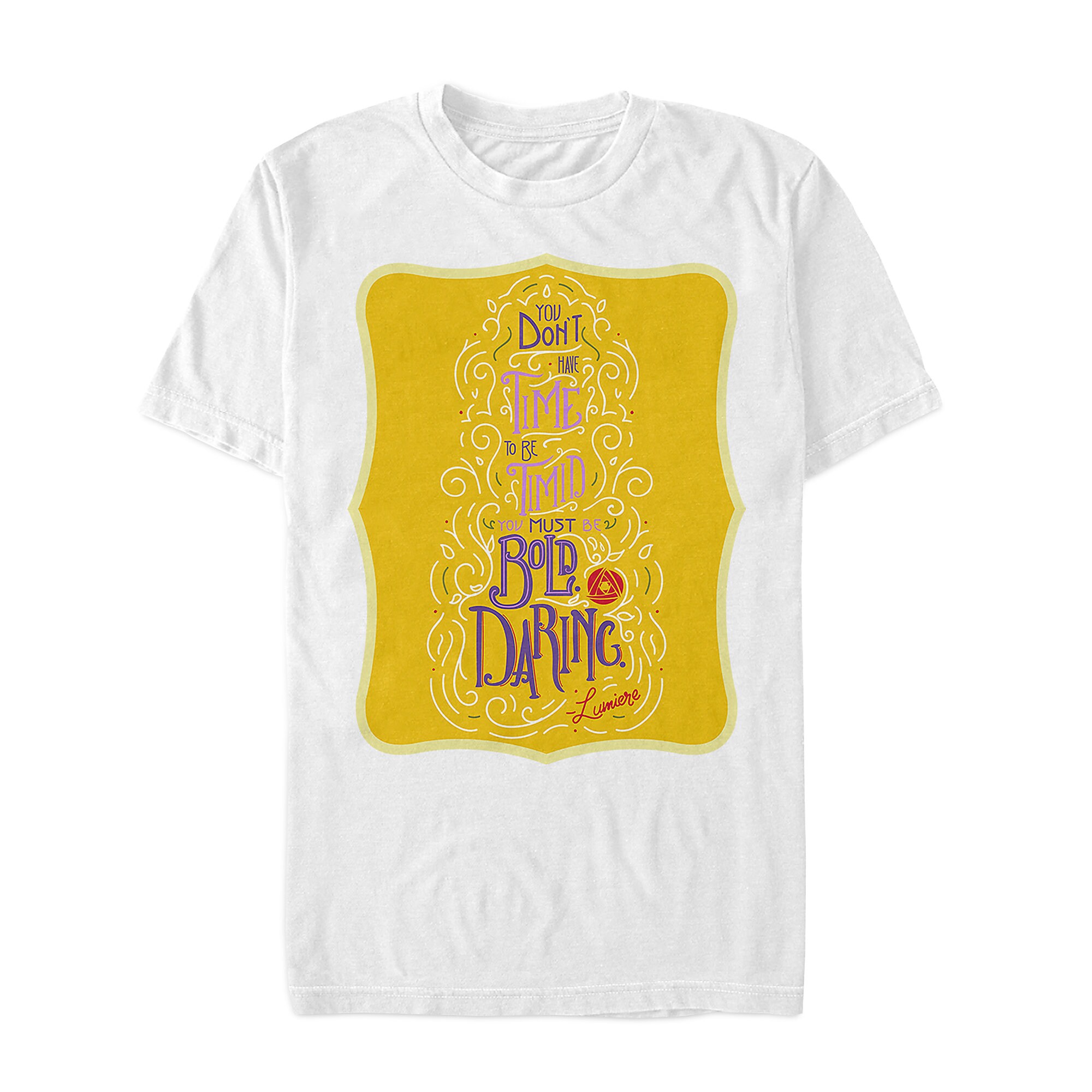 Disney Wisdom T-Shirt for Adults - Lumiere - June