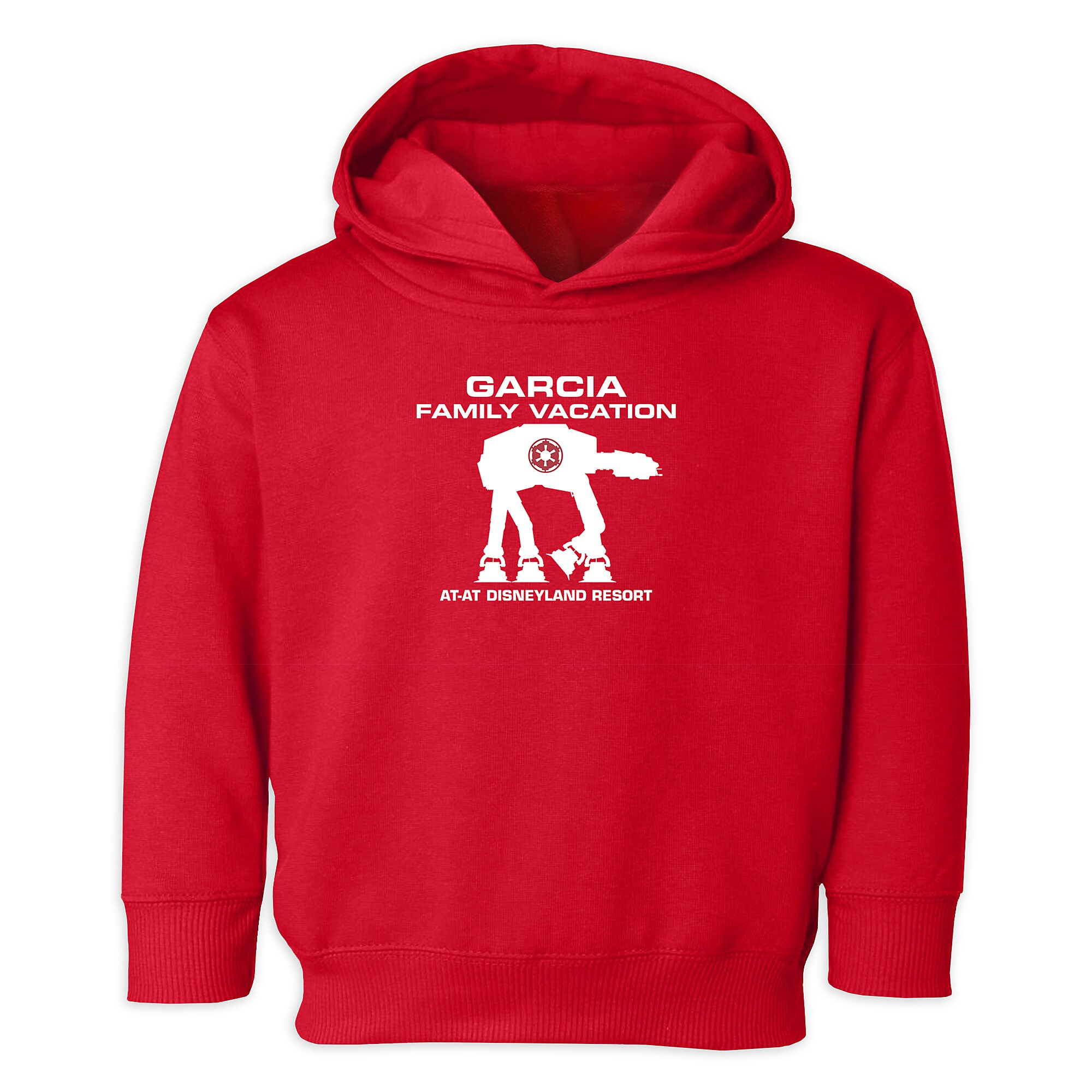 Toddlers' Star Wars AT-AT Family Vacation Pullover Hoodie - Disneyland - Customized