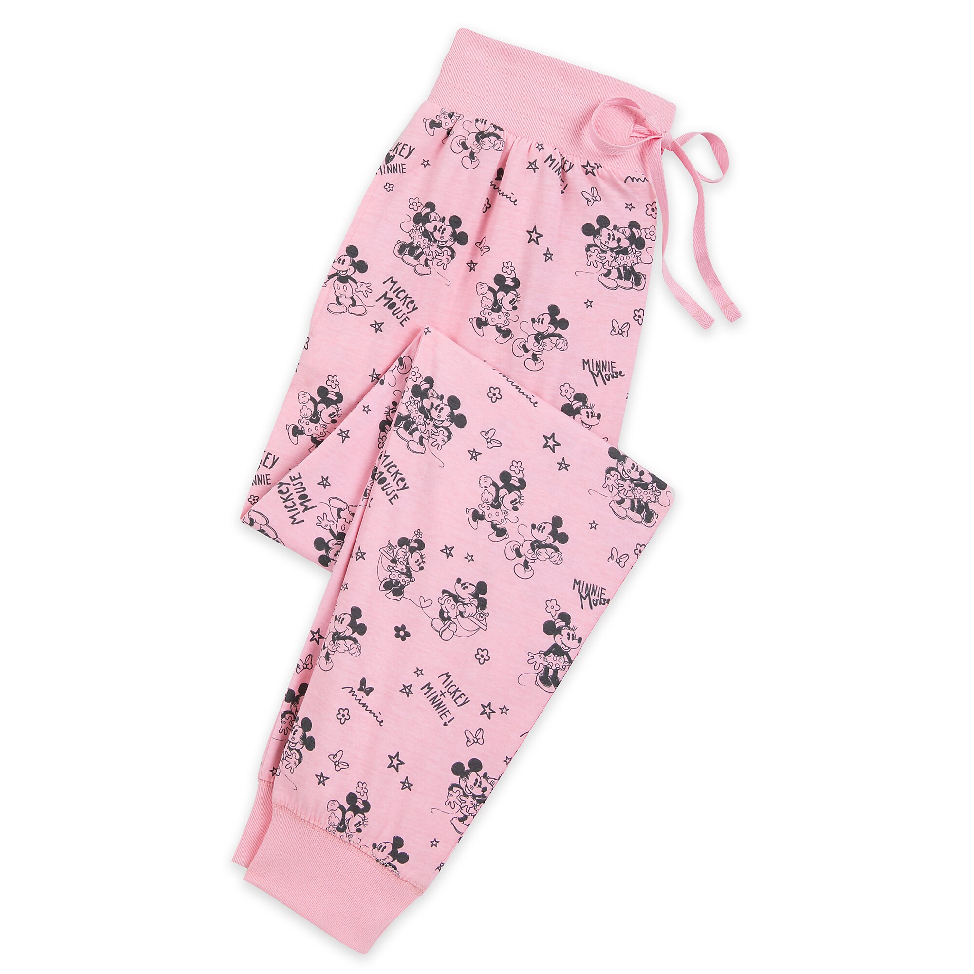 Mickey and Minnie Mouse Jogger Pants for Women