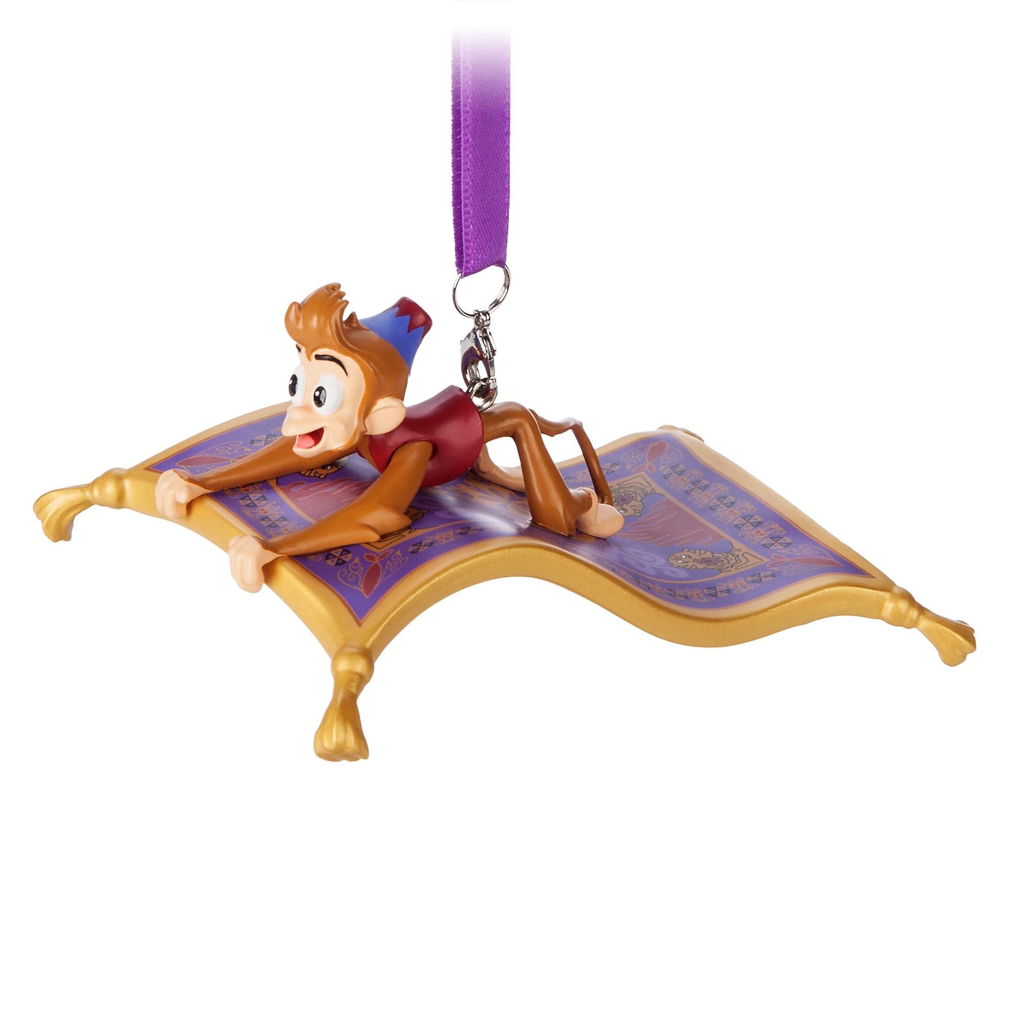 Abu and Magic Carpet Figural Ornament - Aladdin