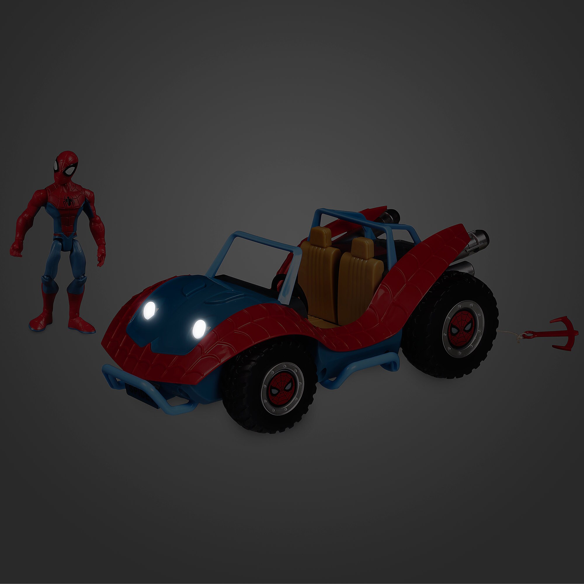 Spider-Man with Spider-Mobile Playset - Marvel Toybox