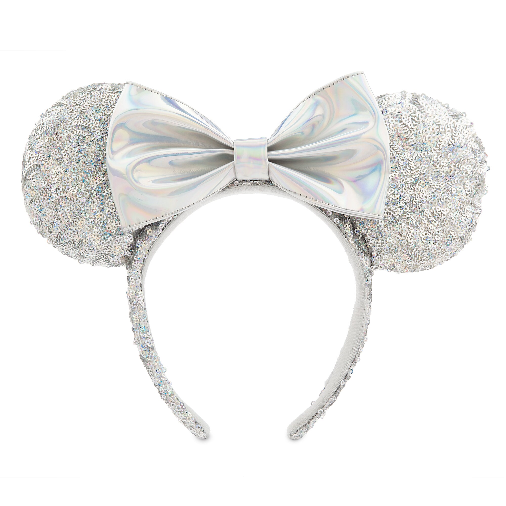 Minnie Mouse Sequined Ear Headband - Magic Mirror Metallic