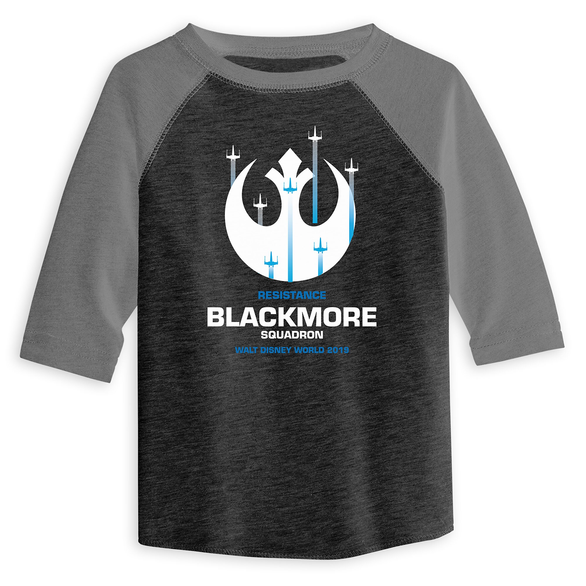 Toddlers' Star Wars Resistance Squadron Baseball T-Shirt - Walt Disney World - Customized