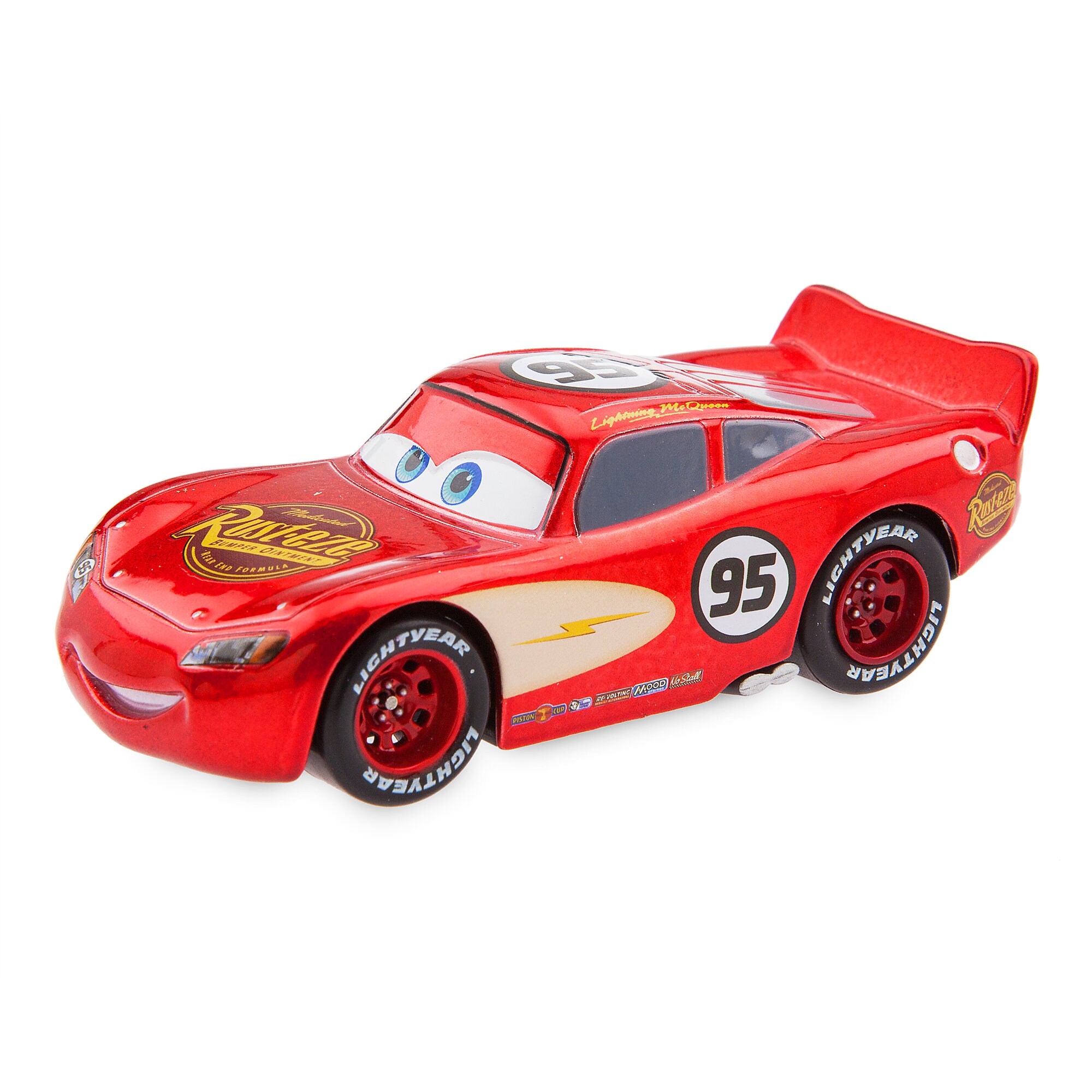 Lightning McQueen Pull 'N' Race Die Cast Car - Cars