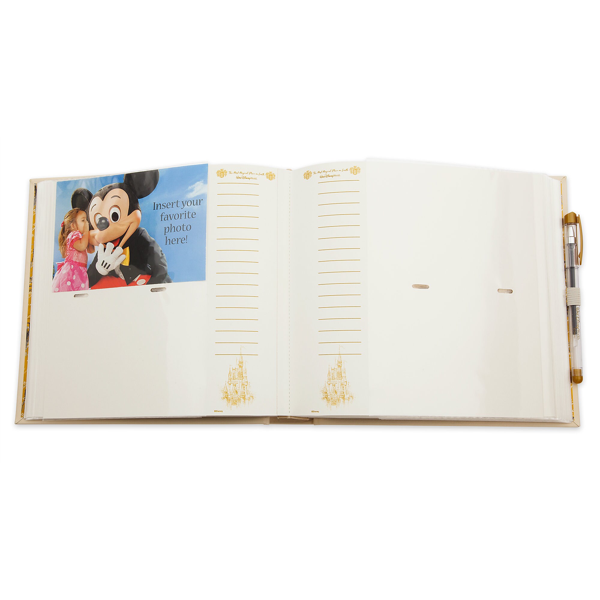 Walt Disney World Faux Leather Photo Album