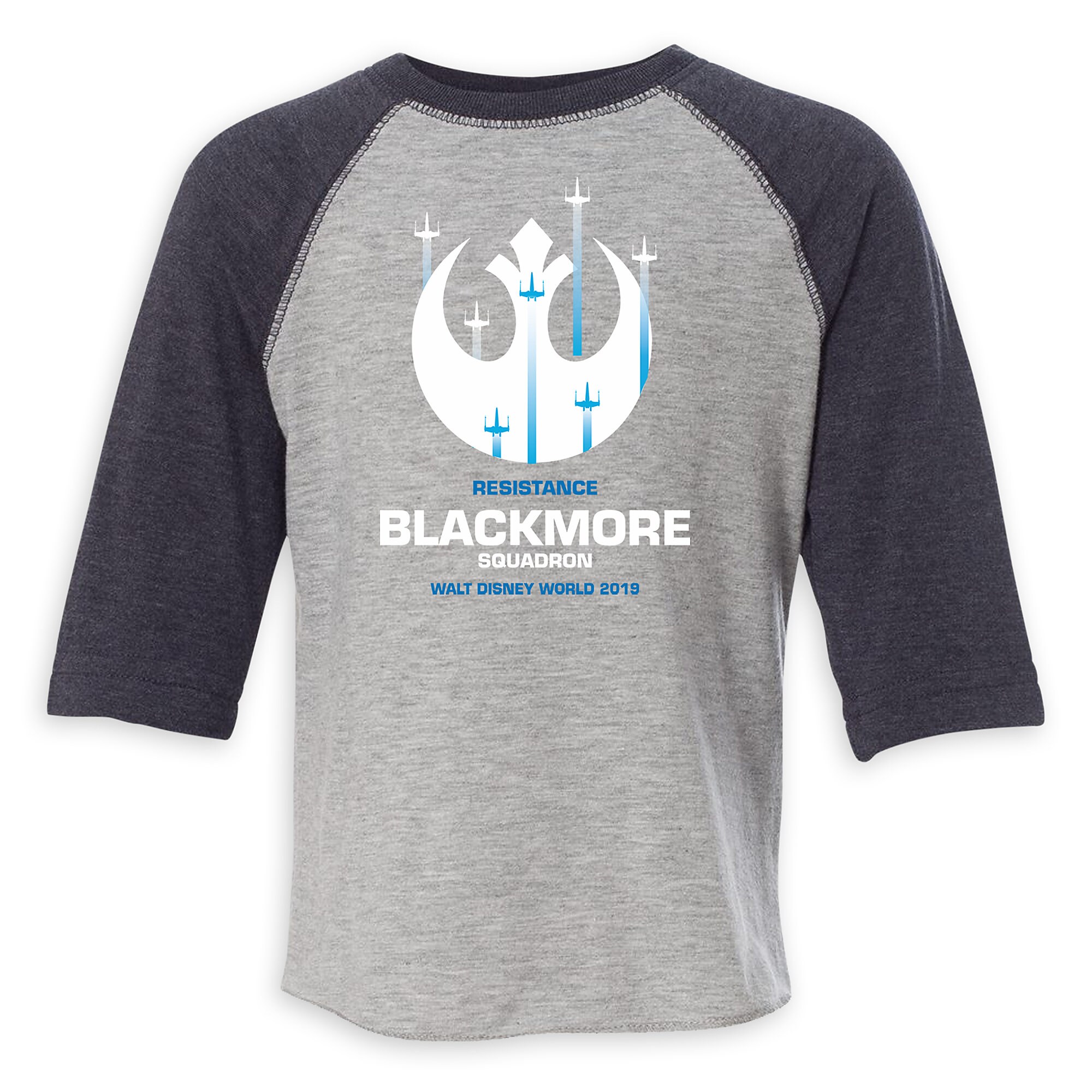 Toddlers' Star Wars Resistance Squadron Baseball T-Shirt - Walt Disney World - Customized