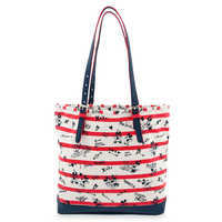 Mickey and Minnie Mouse Tote Bag with Wristlet - Adults | shopDisney