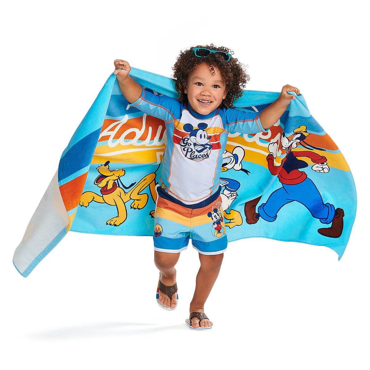 Product Image of Mickey Mouse and Friends Beach Towel - Personalizable # 2