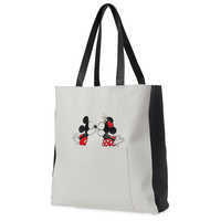 Mickey and Minnie Mouse Faux Leather Tote Bag for Adults | shopDisney