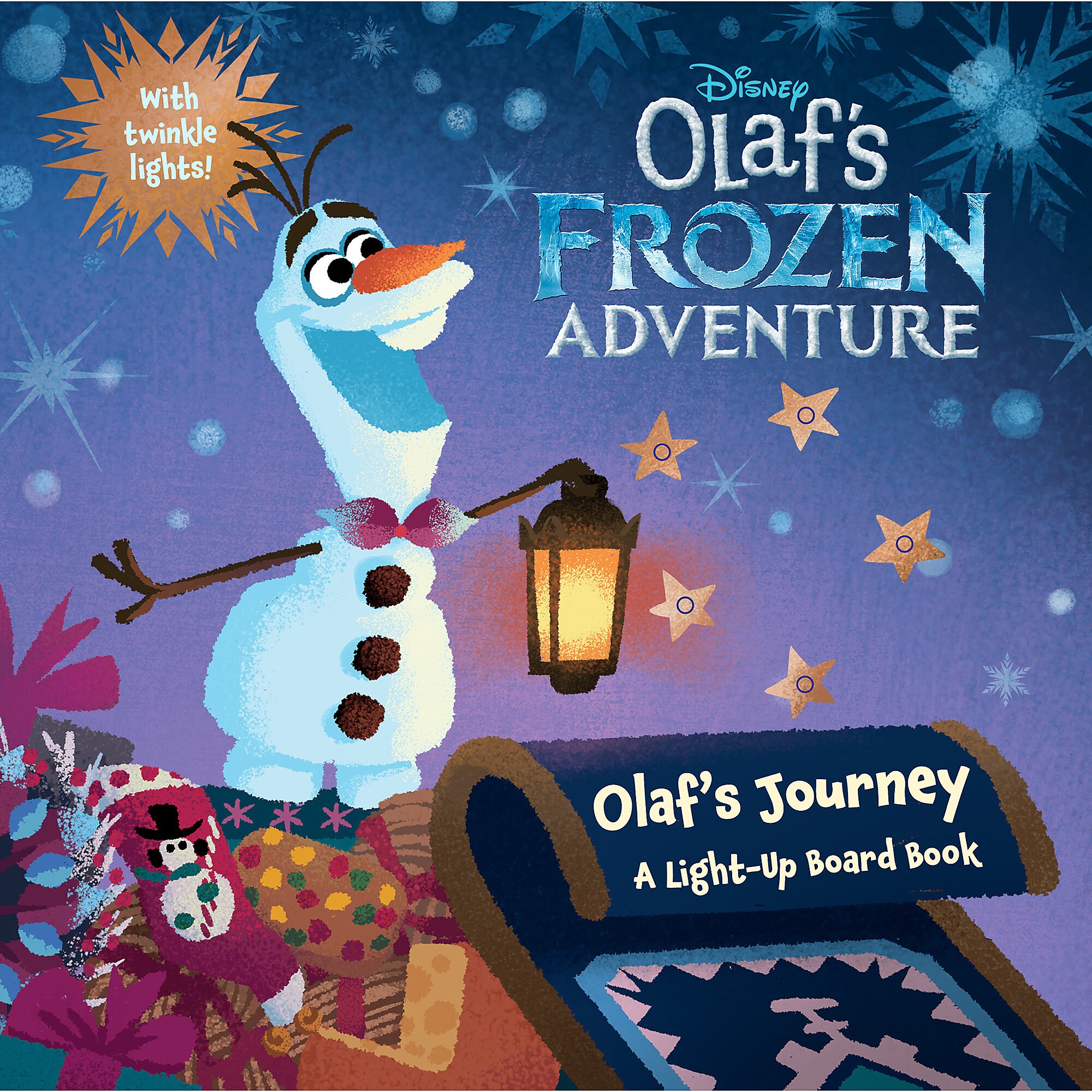 Frozen Official Disney Site Olaf Adventure Journey Light Board Book