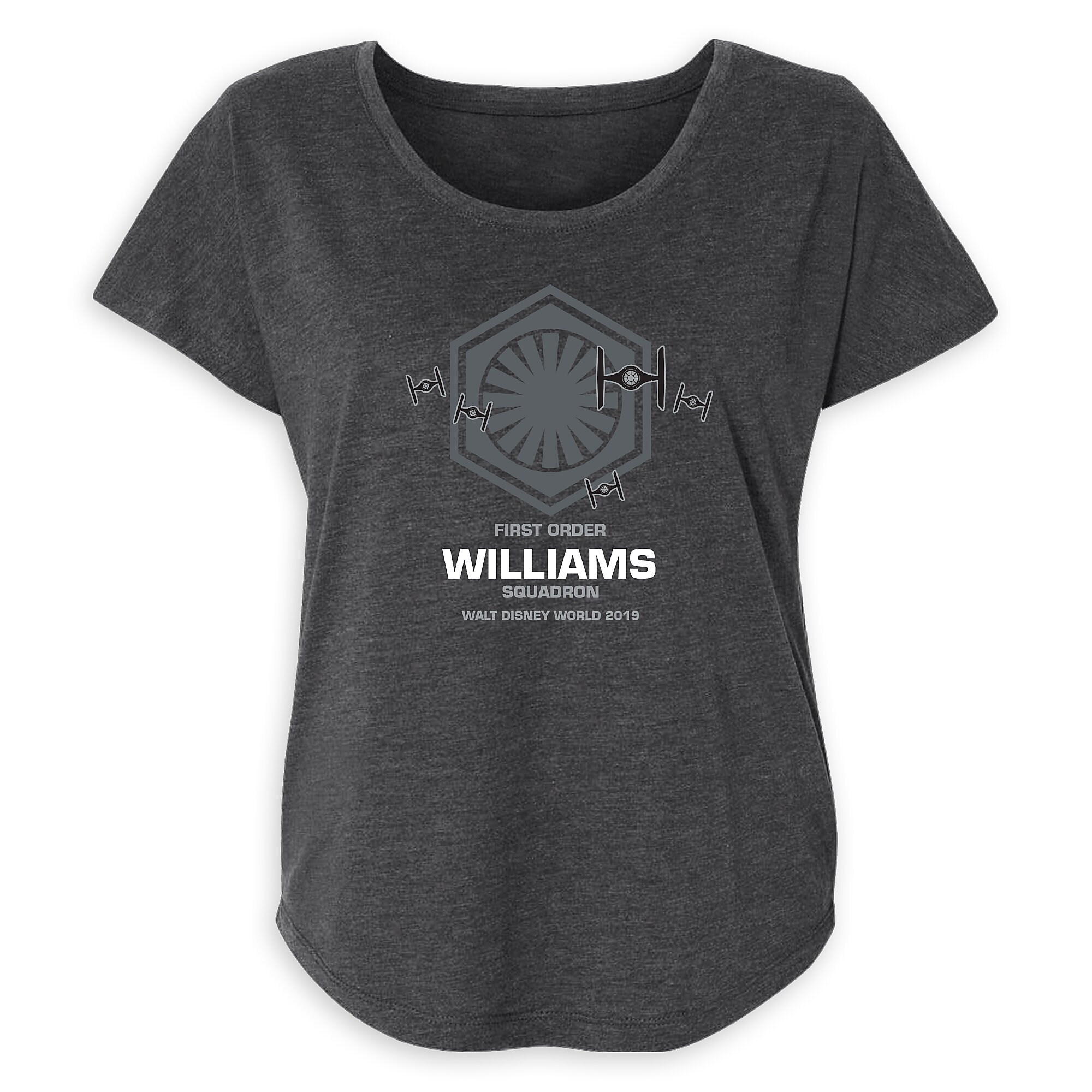Women's Star Wars First Order Squadron T-Shirt - Walt Disney World - Customized