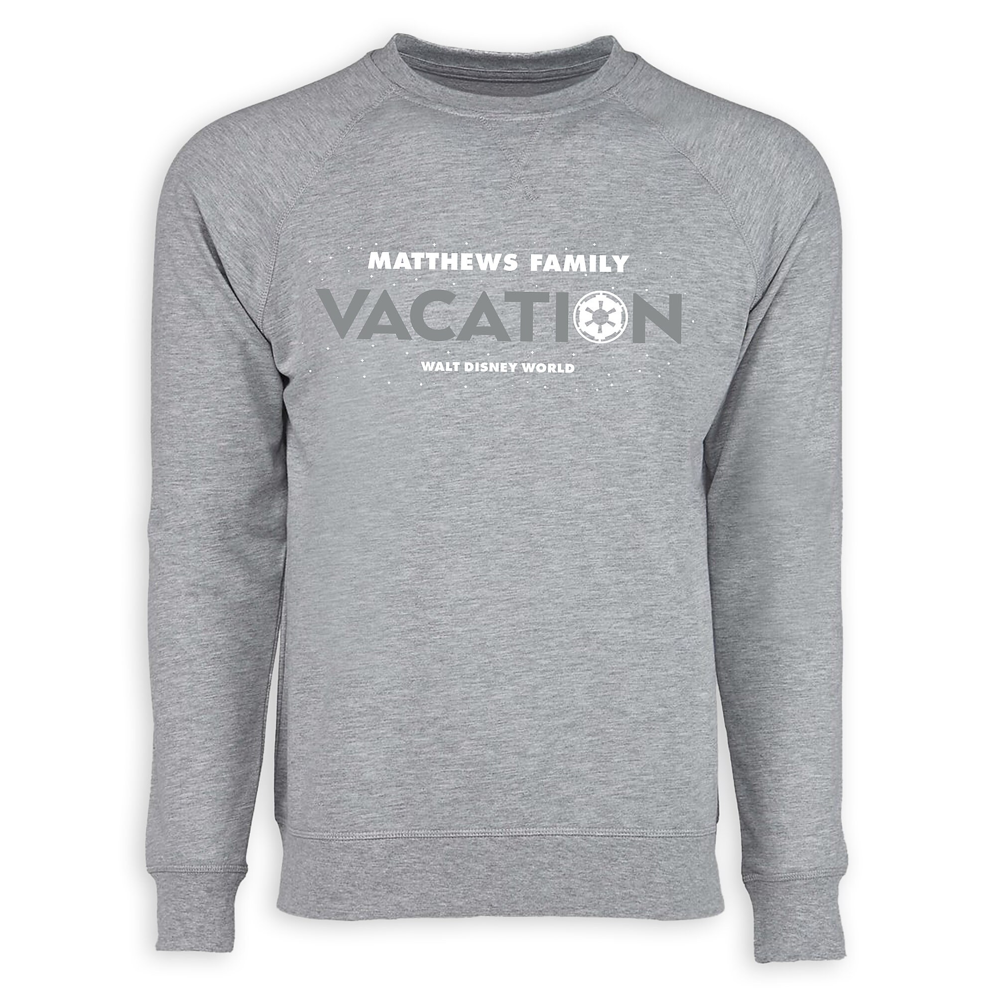 Adults' Star Wars Empire Family Vacation Long Sleeve T-Shirt - Walt Disney World - Customized