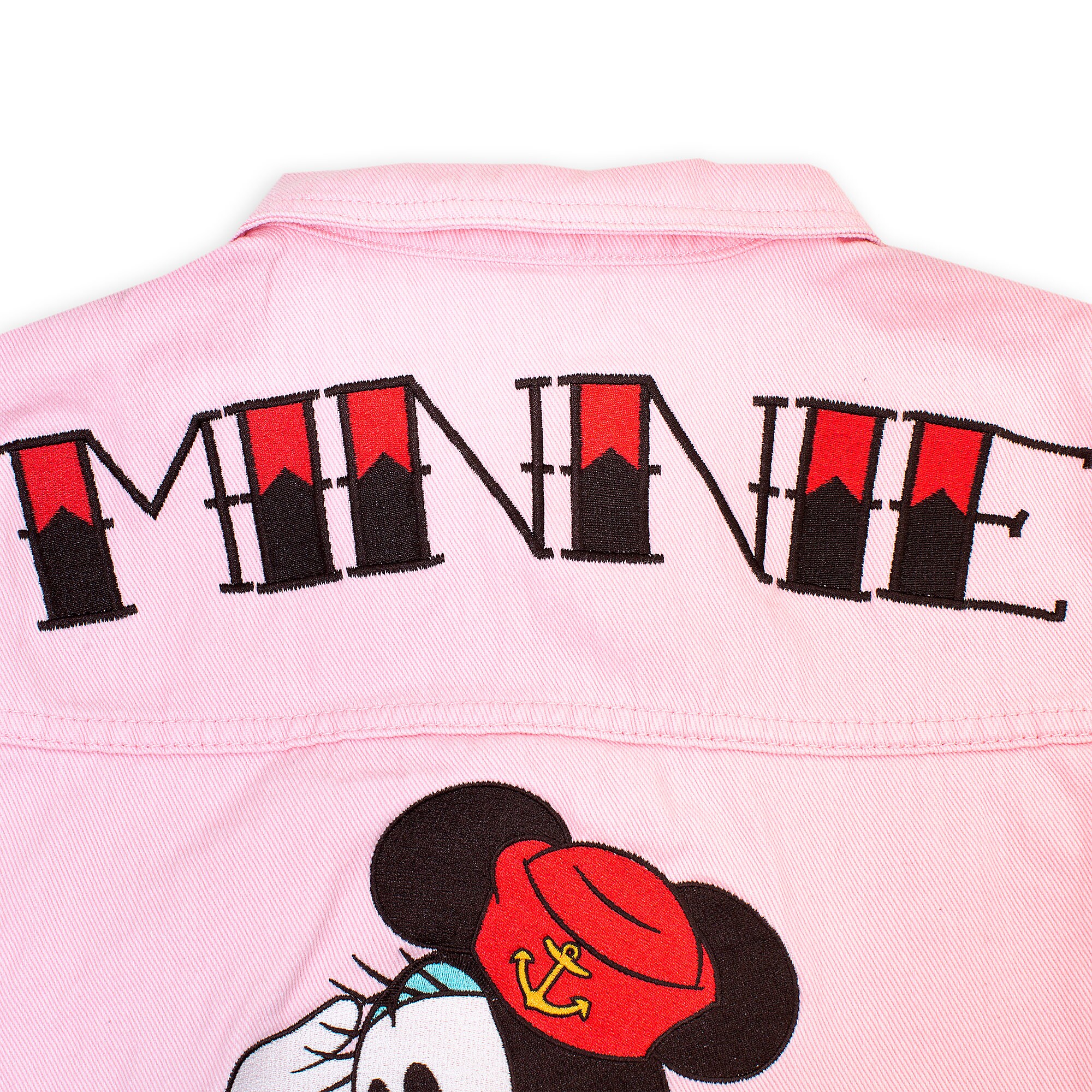 Minnie Mouse Sailor Denim Jacket for Women by Cakeworthy