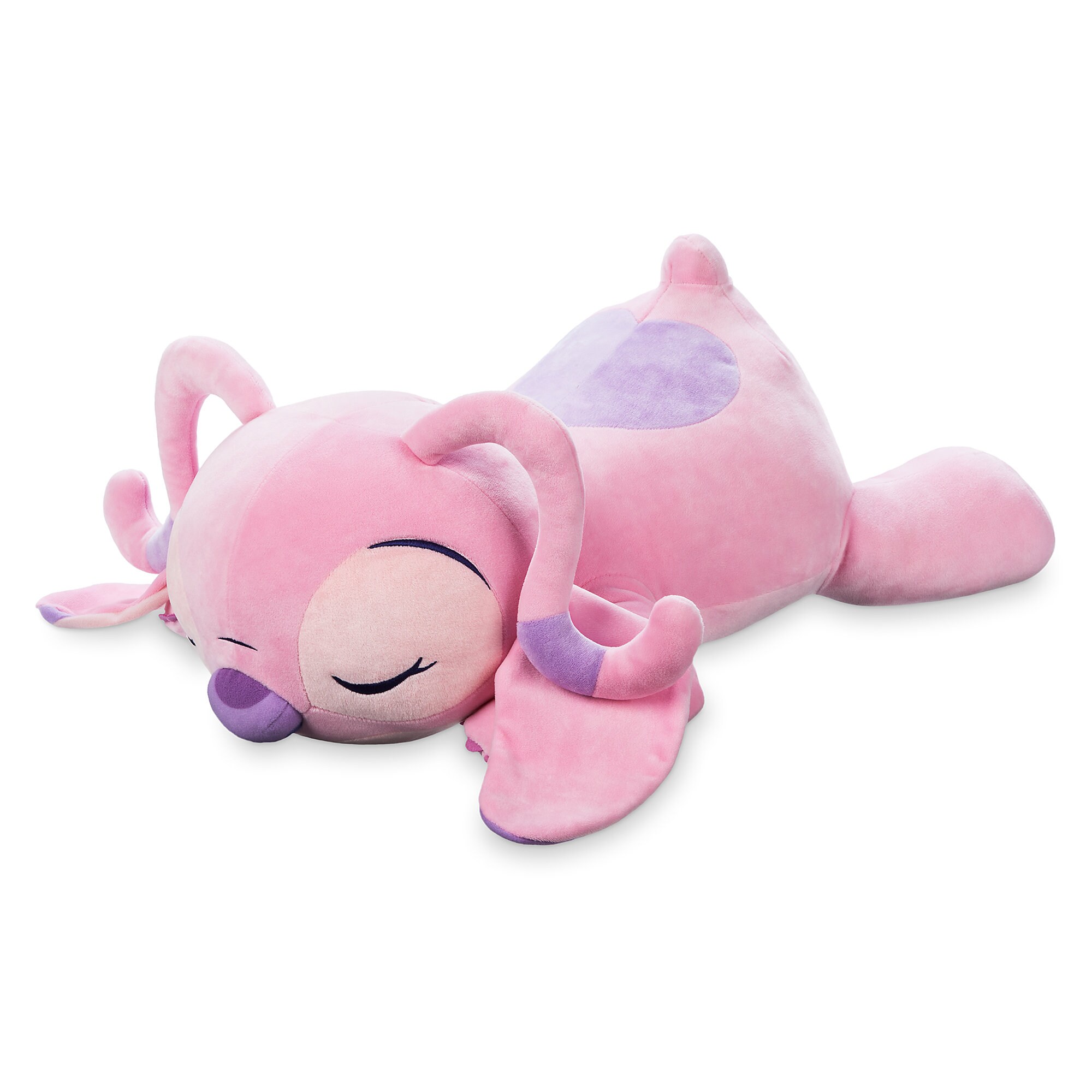 pink stitch stuffed toy