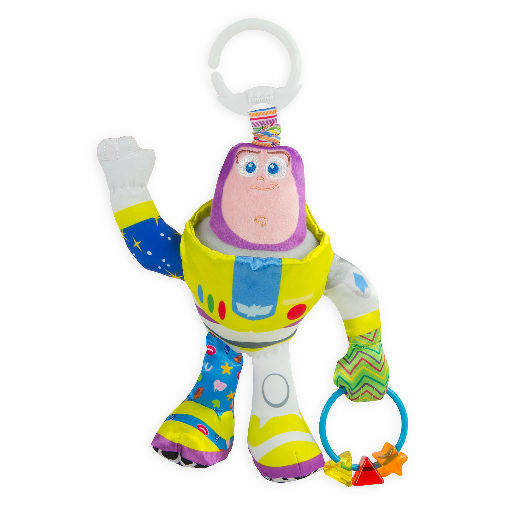 Buzz Lightyear Clip & Go Plush for Baby by Lamaze