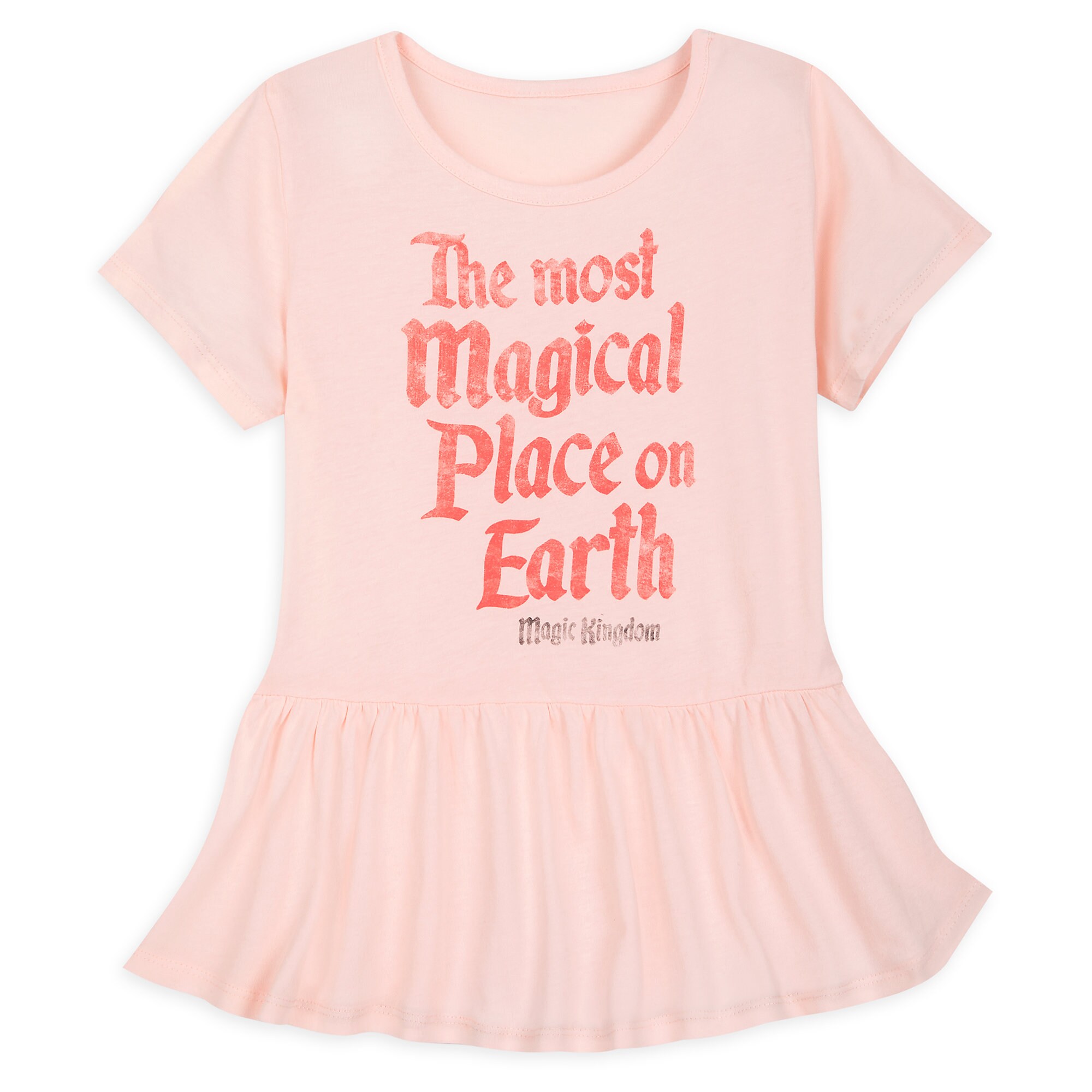 Magic Kingdom Peplum T-Shirt for Girls by Junk Food