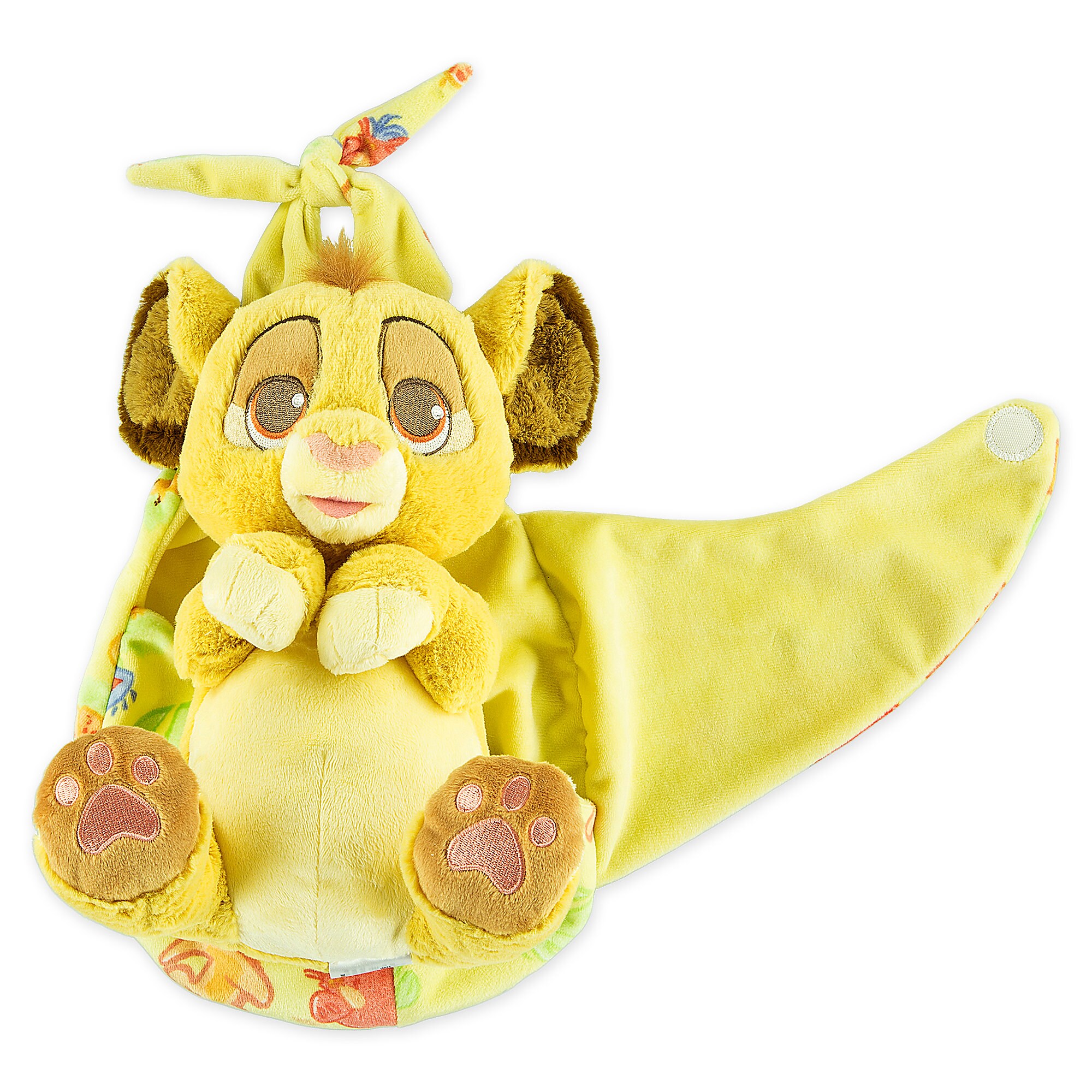 Simba Plush in Pouch - Disney Babies - Small