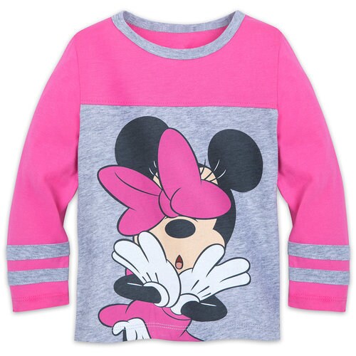 Minnie Mouse Long Sleeve Shirt for Girls | shopDisney