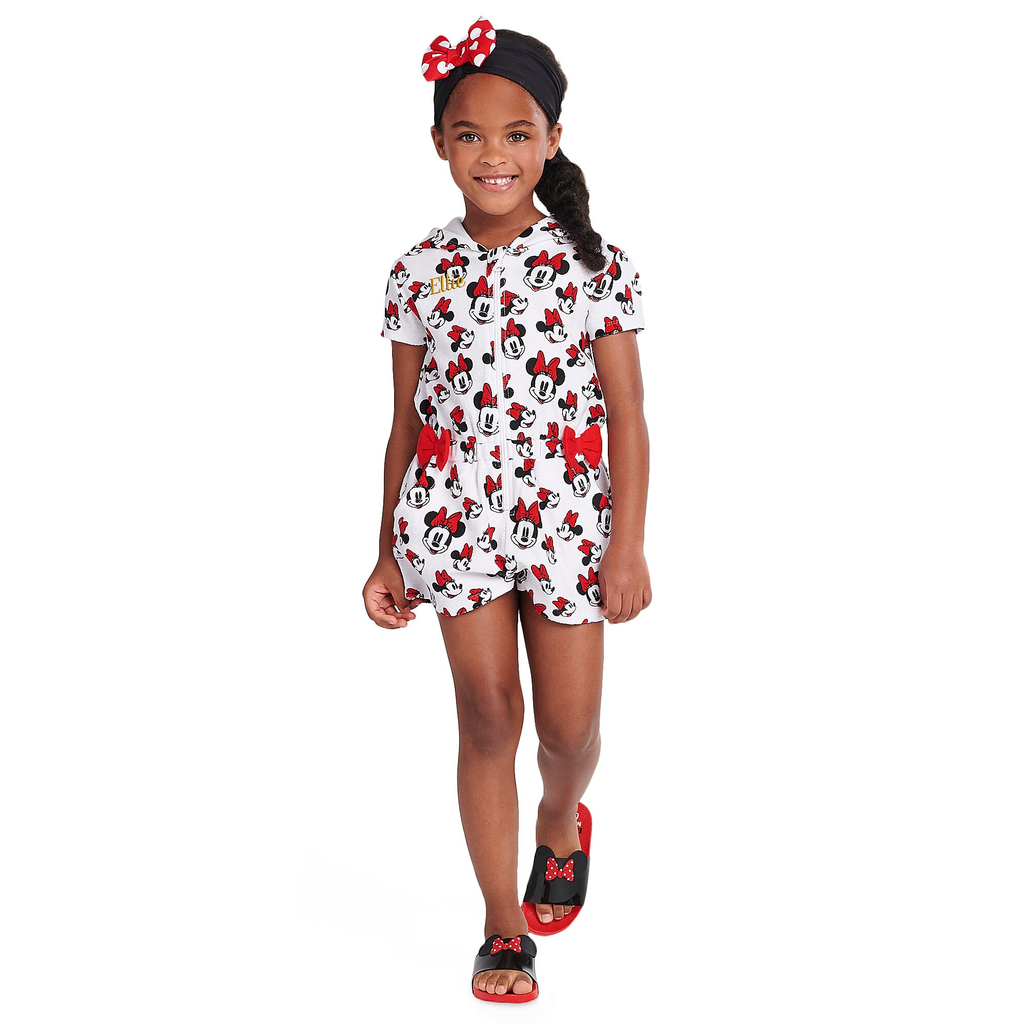Minnie Mouse Swim Cover-Up for Girls - Personalizable