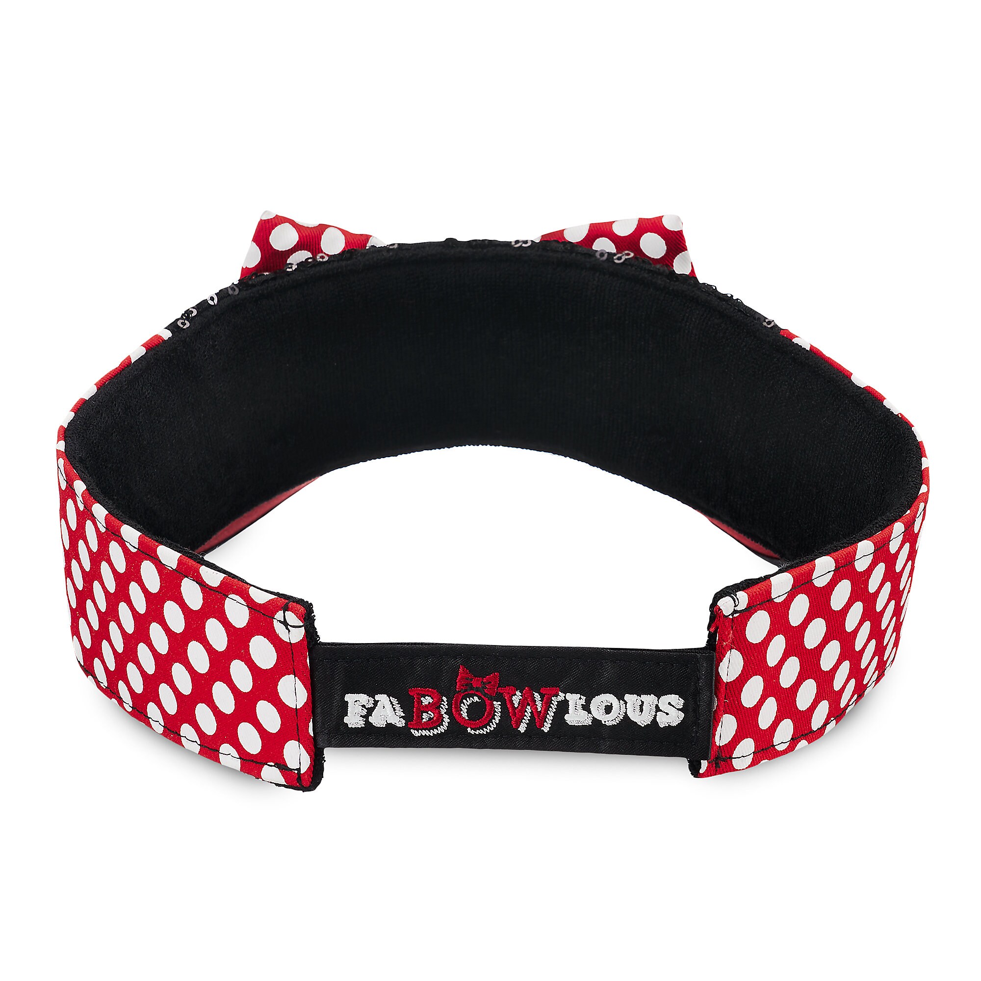 Minnie Mouse Sequin Visor for Adults