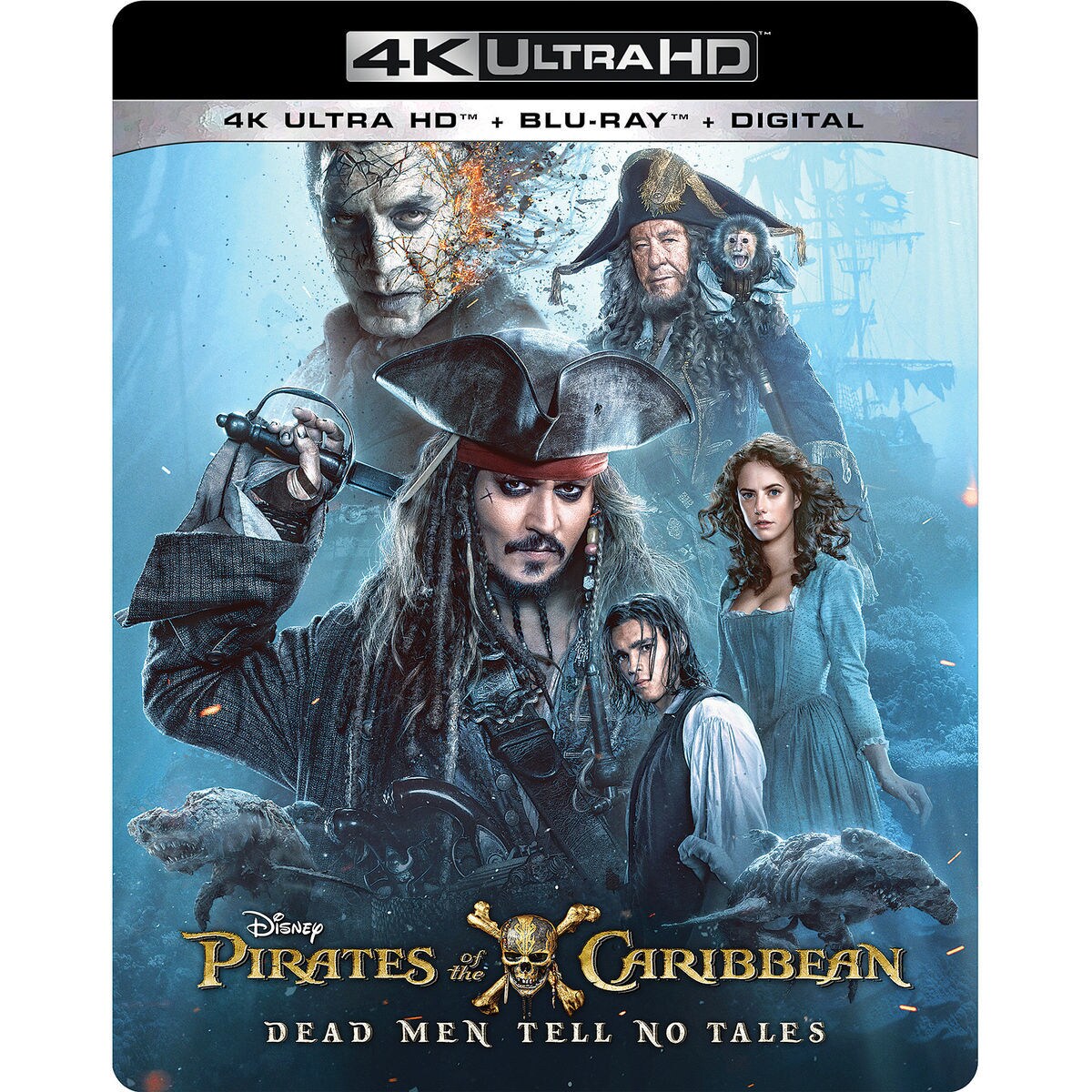 Pirates Of The Caribbean Dead Men Tell No Tales 4k Ultra Hd