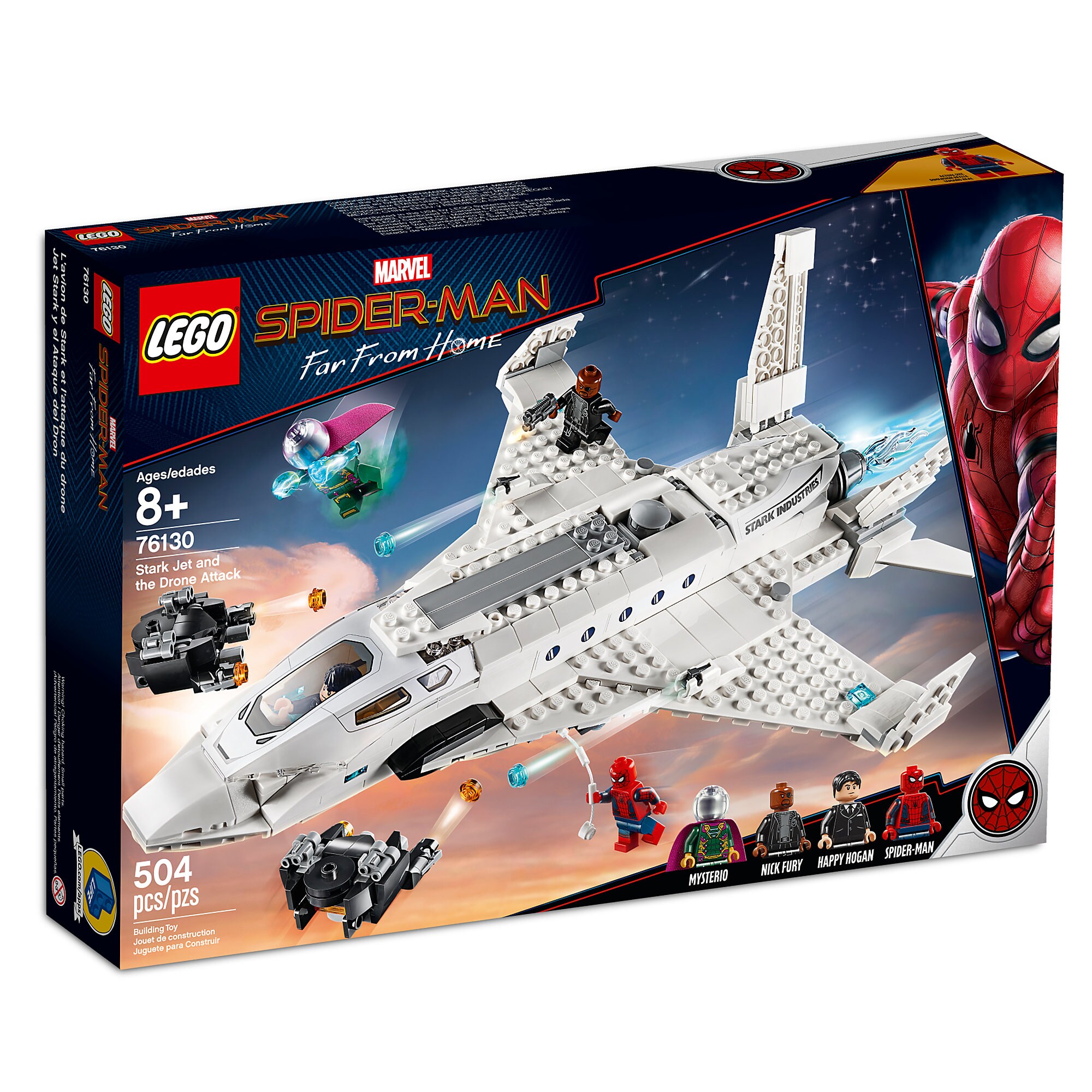 Spider-Man: Far From Home Stark Jet and the Drone Attack Play Set by LEGO