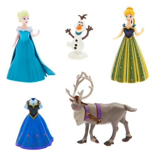 Anna and Elsa Dress Up Figure Set | shopDisney