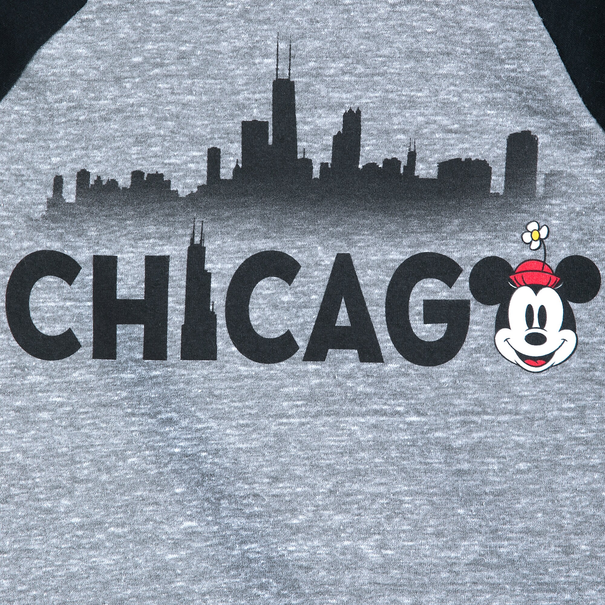 Minnie Mouse Chicago Raglan Shirt for Girls