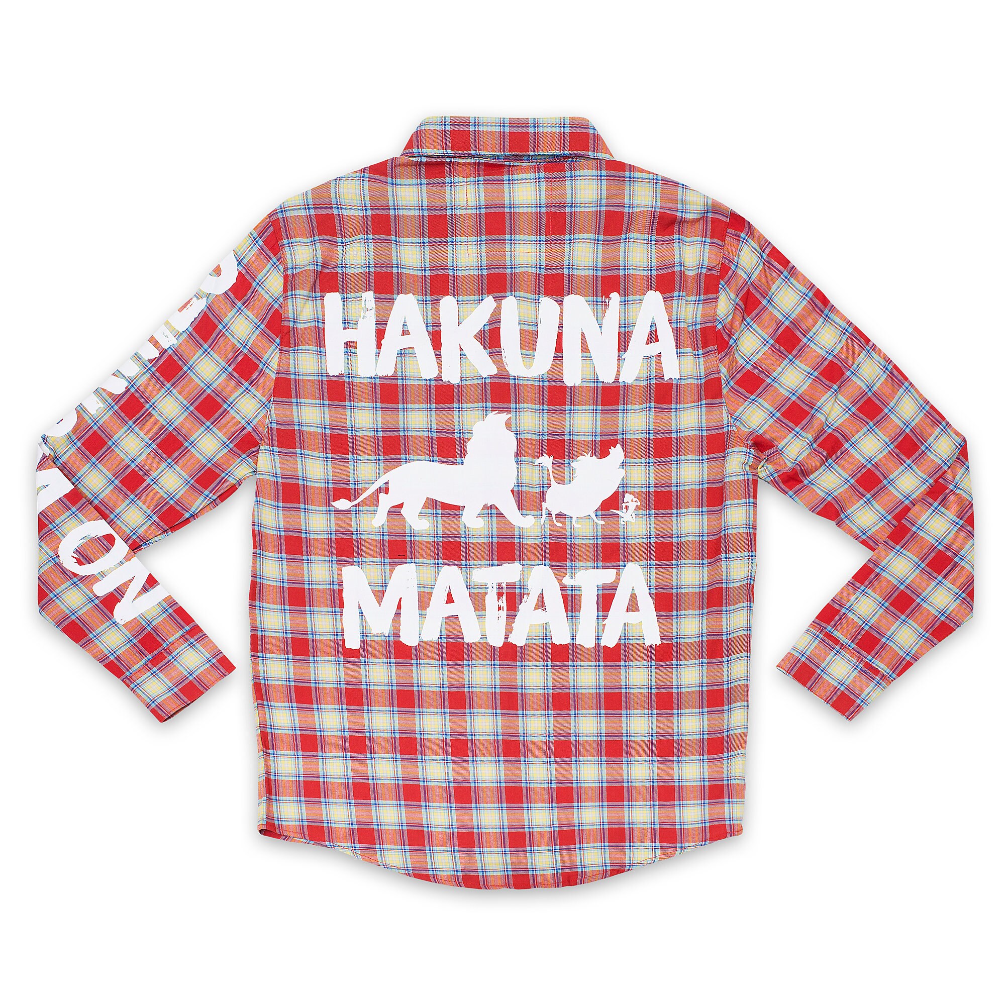 Hakuna Matata Flannel Shirt for Adults by Cakeworthy - The Lion King