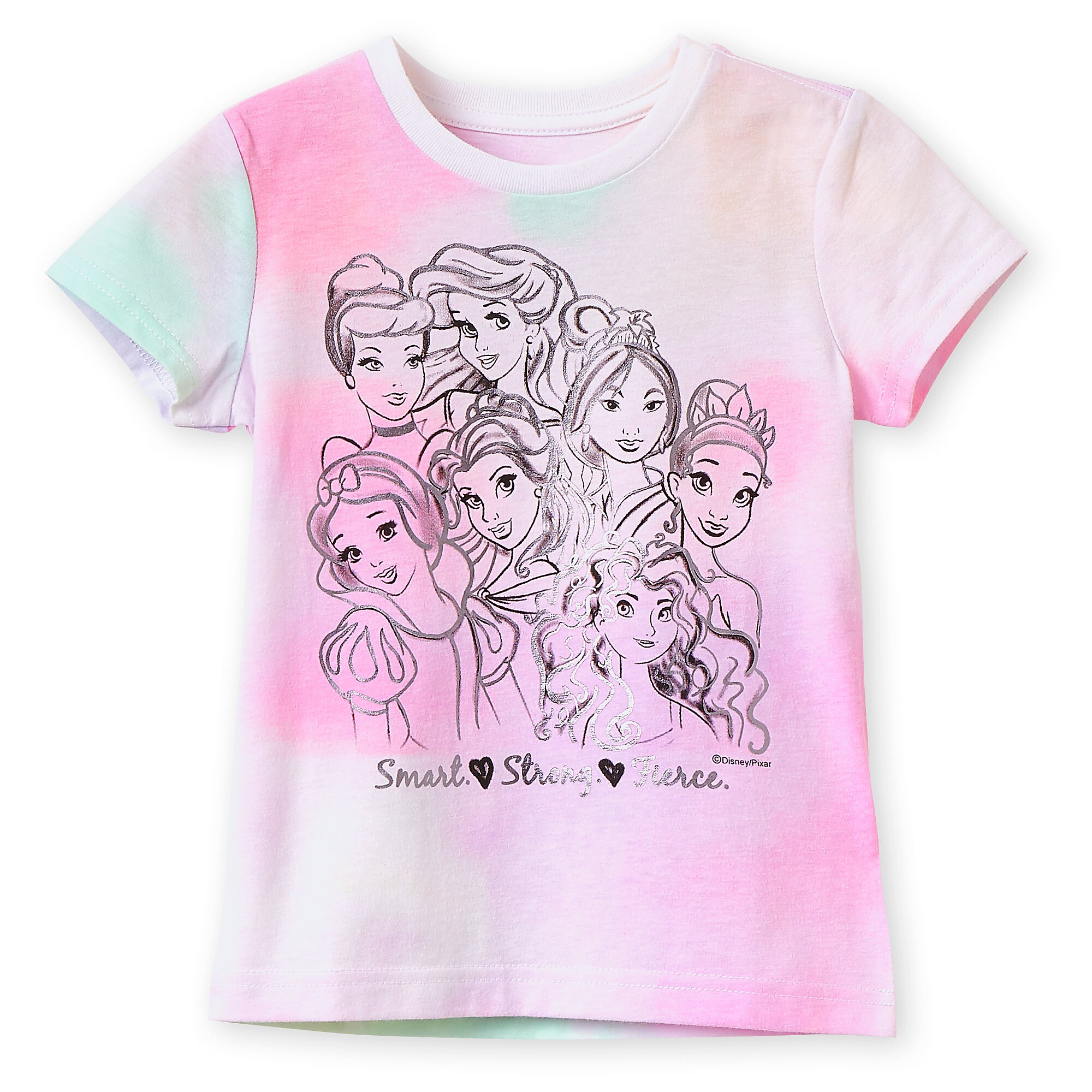 Disney Princess Tie-Dye T-Shirt for Girls