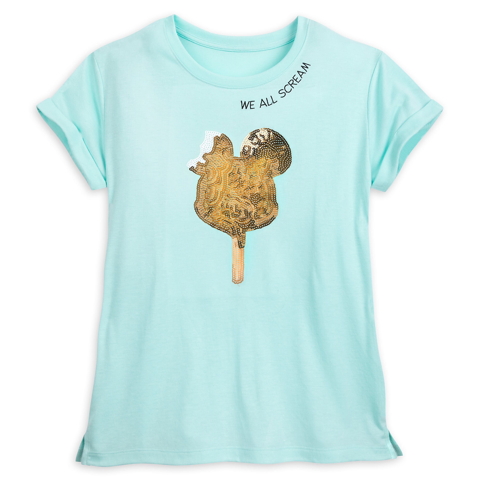 Mickey Mouse Ice Cream Bar T-Shirt for Women