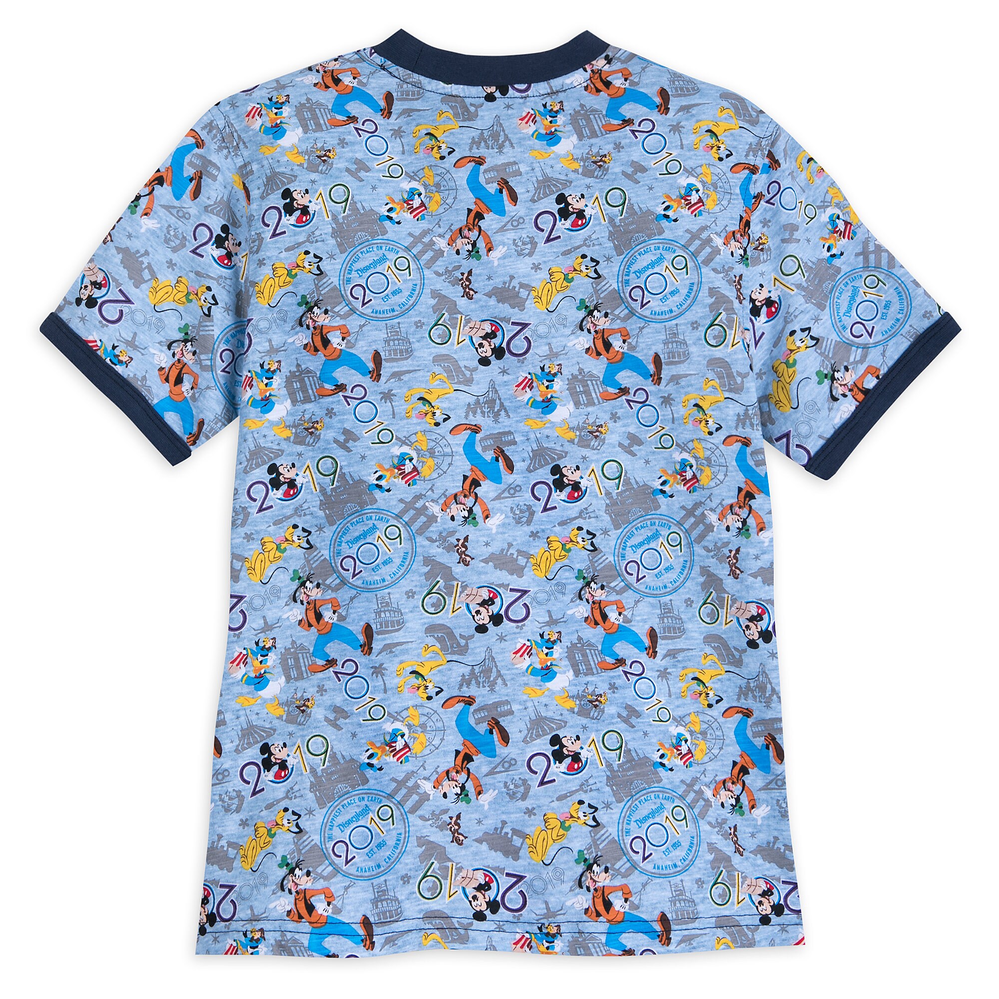 Mickey Mouse and Friends Ringer T-Shirt for Kids - Disneyland 2019