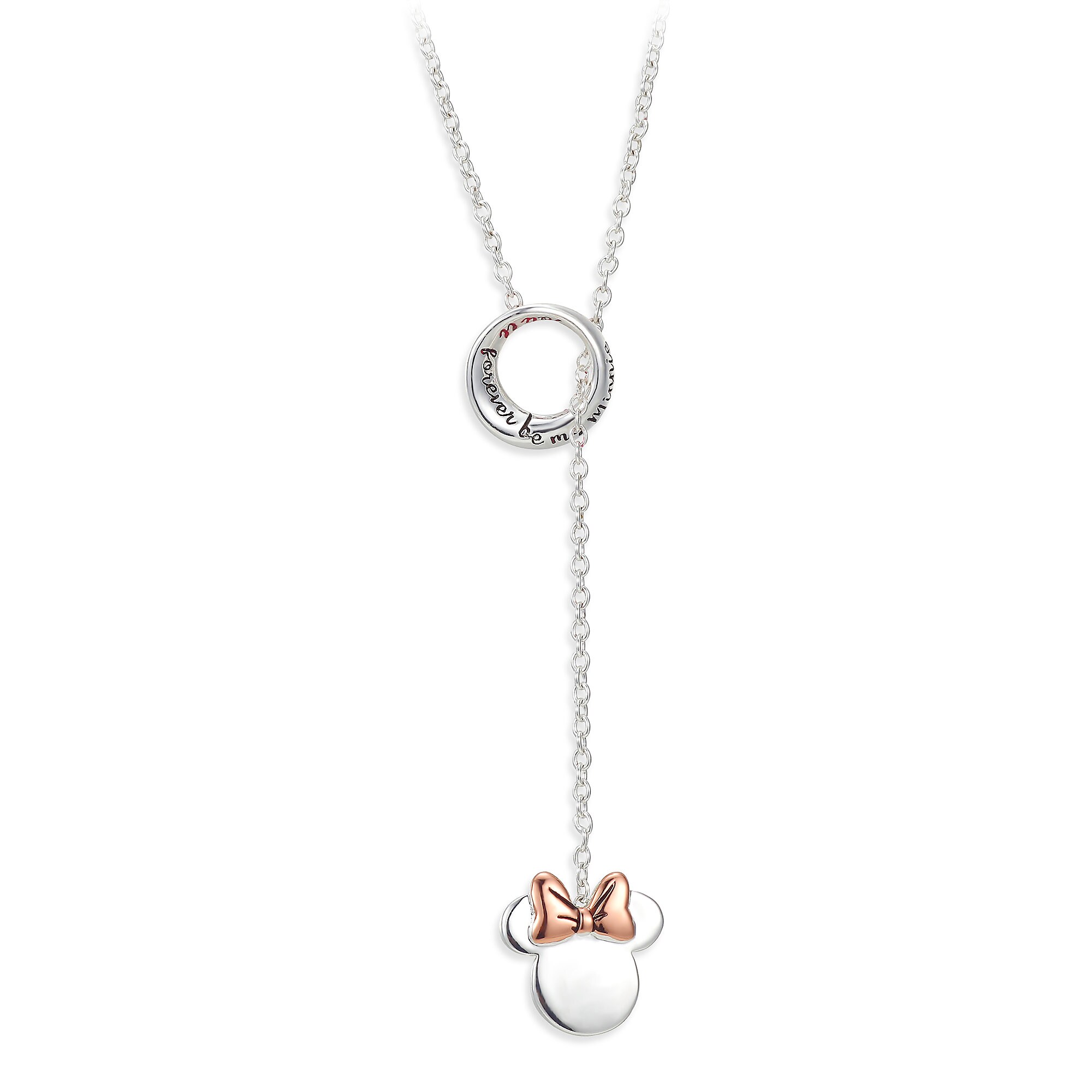 Minnie Mouse ''You'll Forever Be My Minnie'' Necklace
