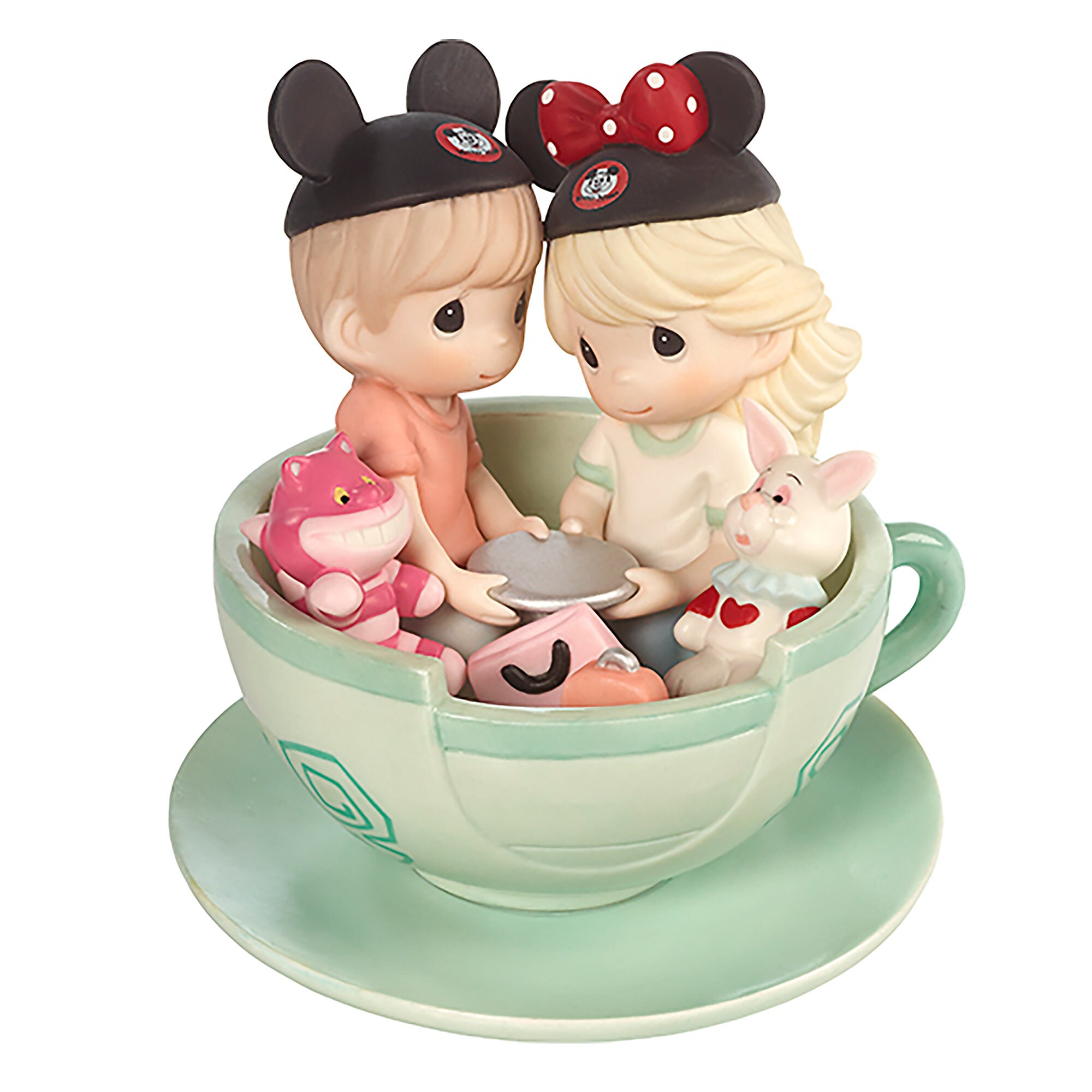 Disney Boy and Girl ''It's a Tea-riffic Day to Be with You'' Figurine - Precious Moments