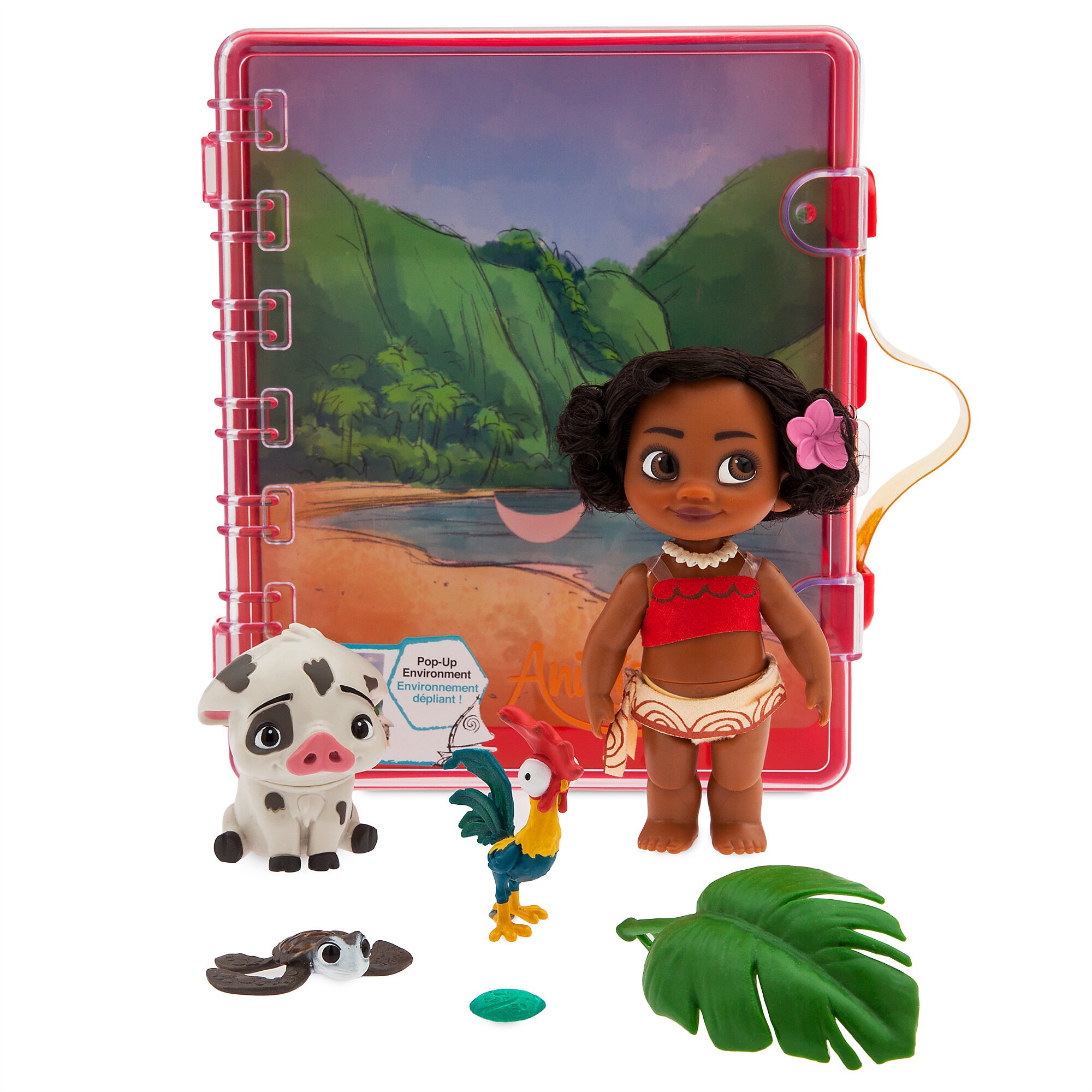 Disney Animators' Collection Moana Mini Doll Playset