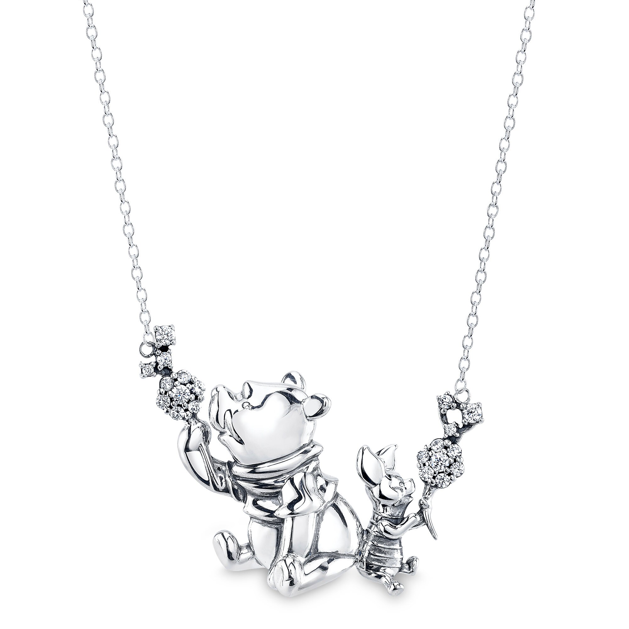 Winnie the Pooh and Piglet Necklace by RockLove - Christopher Robin