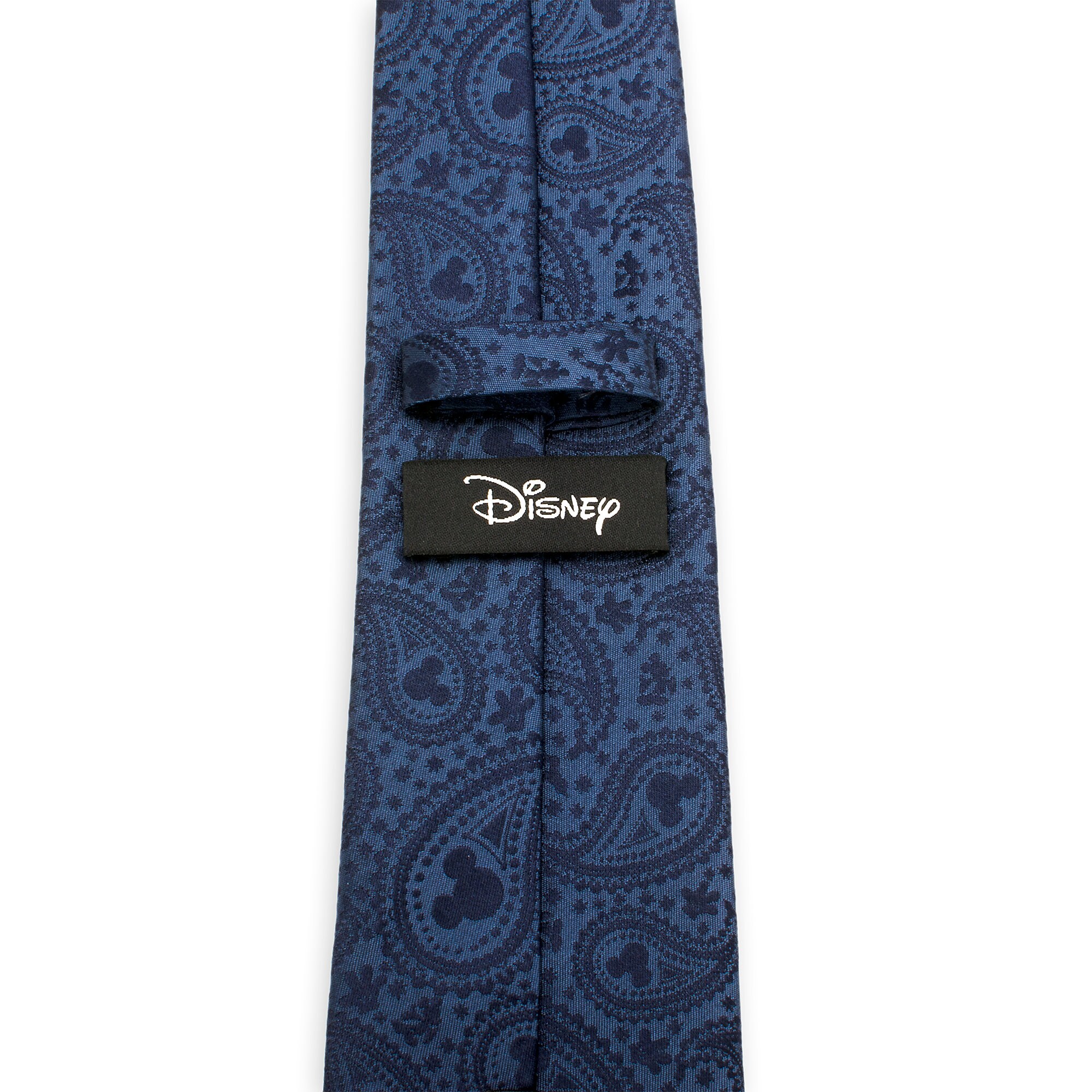 Mickey Mouse Paisley Silk Tie