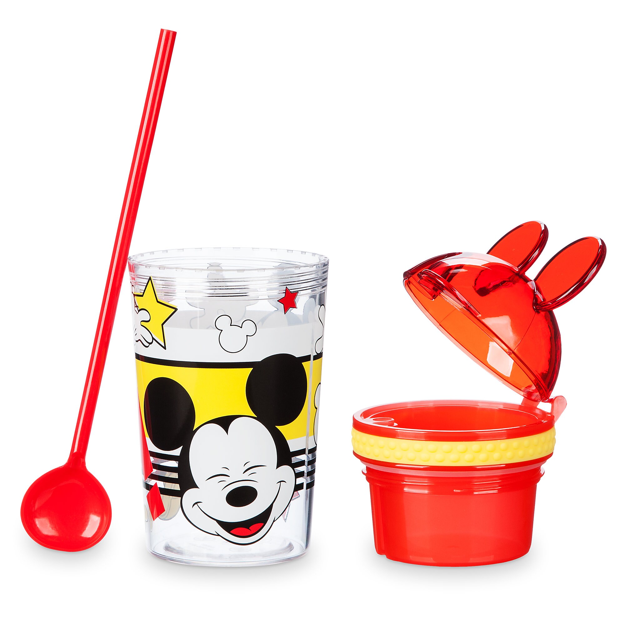 Mickey Mouse Tumbler with Snack Cup and Straw - Disney Eats