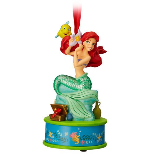 Ariel Singing Sketchbook Ornament - The Little Mermaid | shopDisney