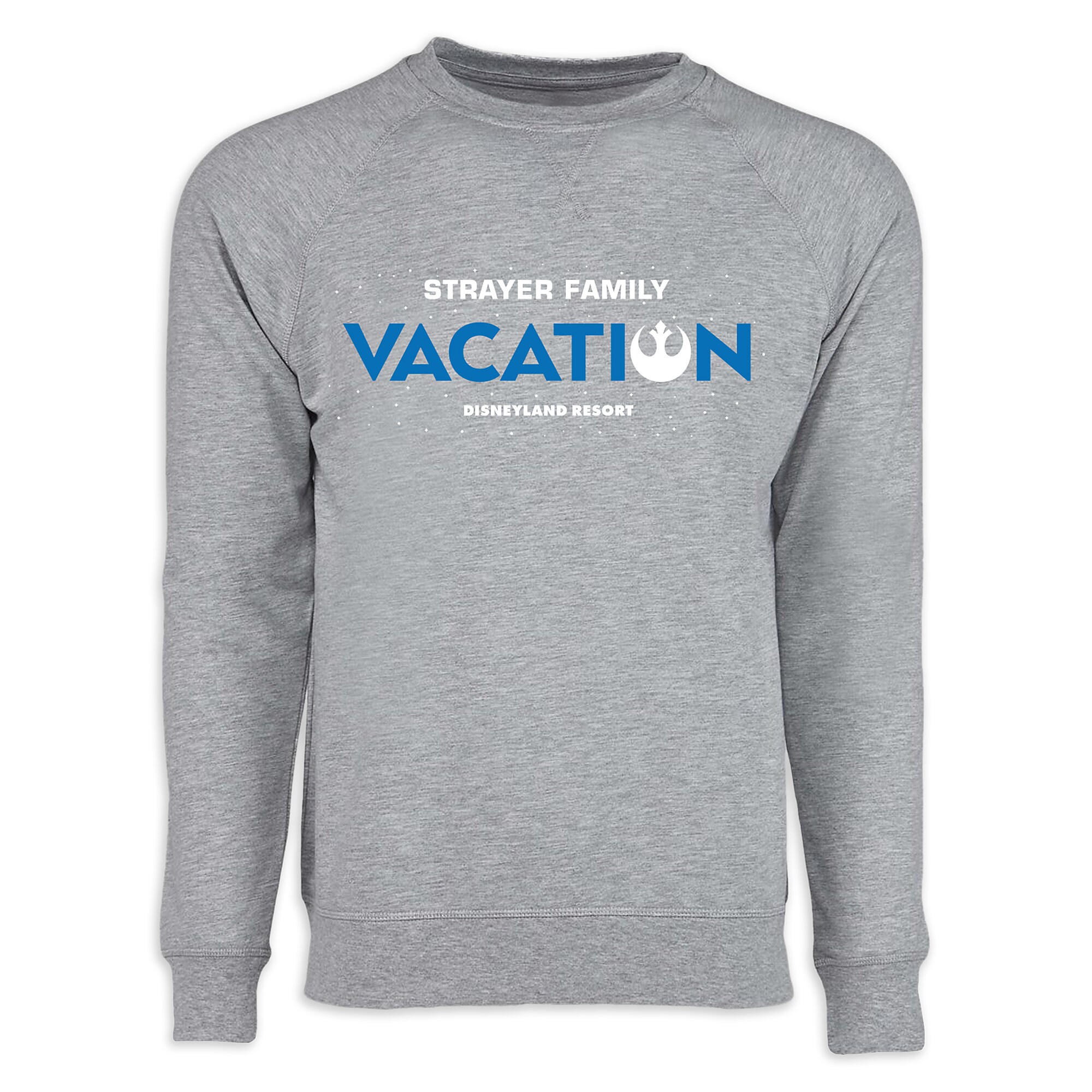 Adults' Star Wars Alliance Family Vacation Long Sleeve Raglan T-Shirt - Disneyland - Customized