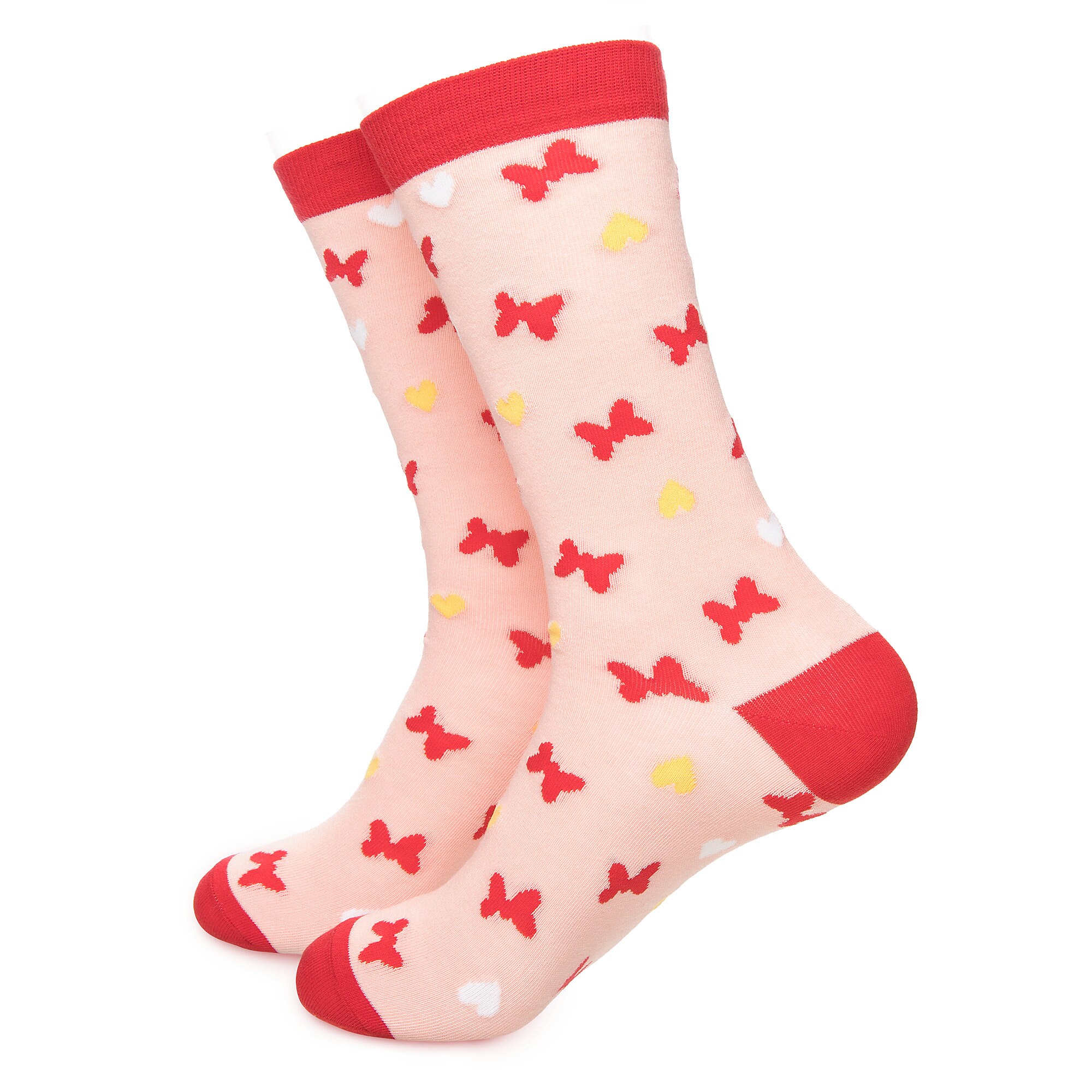 Minnie Mouse Cupcake Socks for Adults