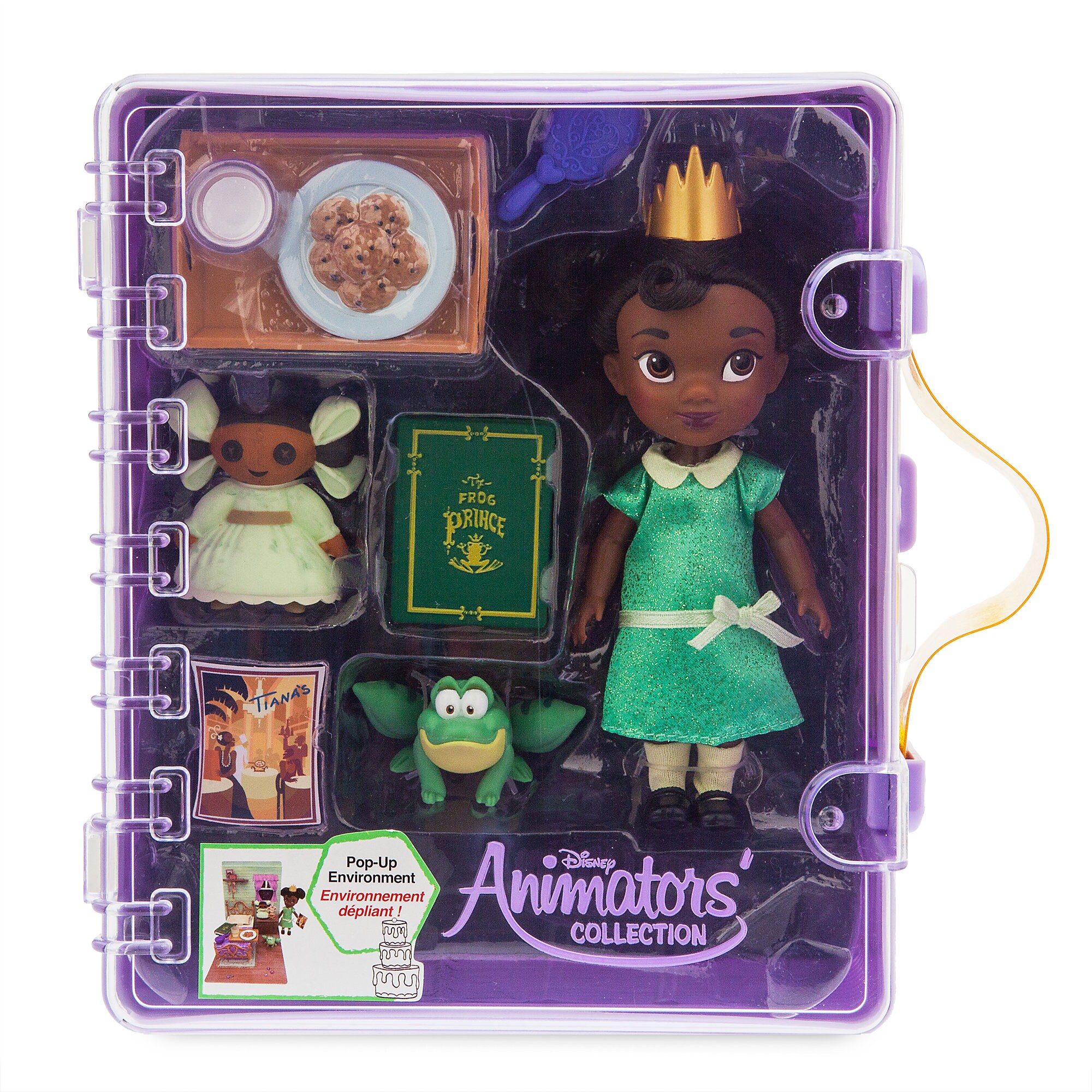 Disney Animators' Collection Tiana Mini Doll Play Set