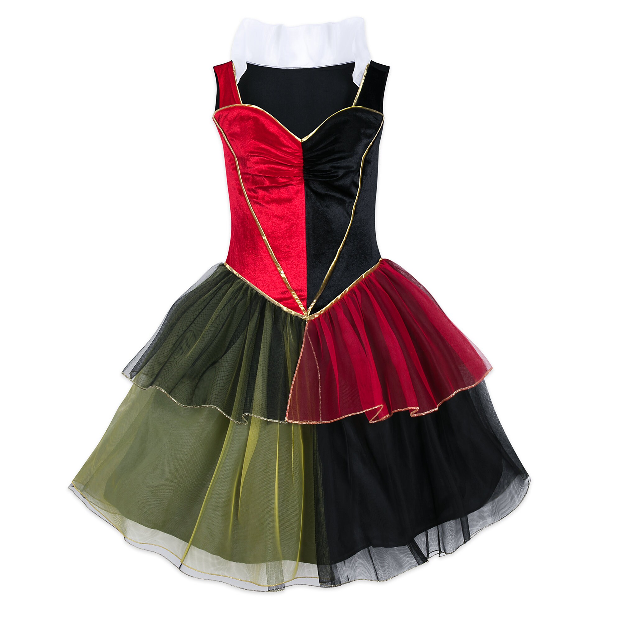 Queen of Hearts Costume with Tutu for Adults - Alice in Wonderland